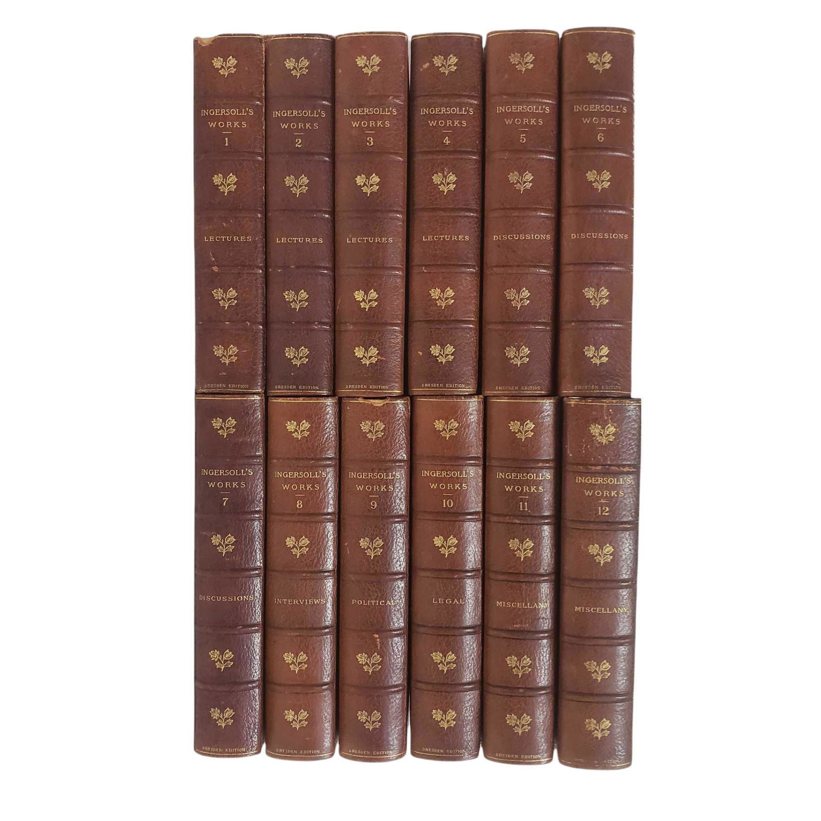 Ingersoll's Works in 12 Volumes (1 of 10)