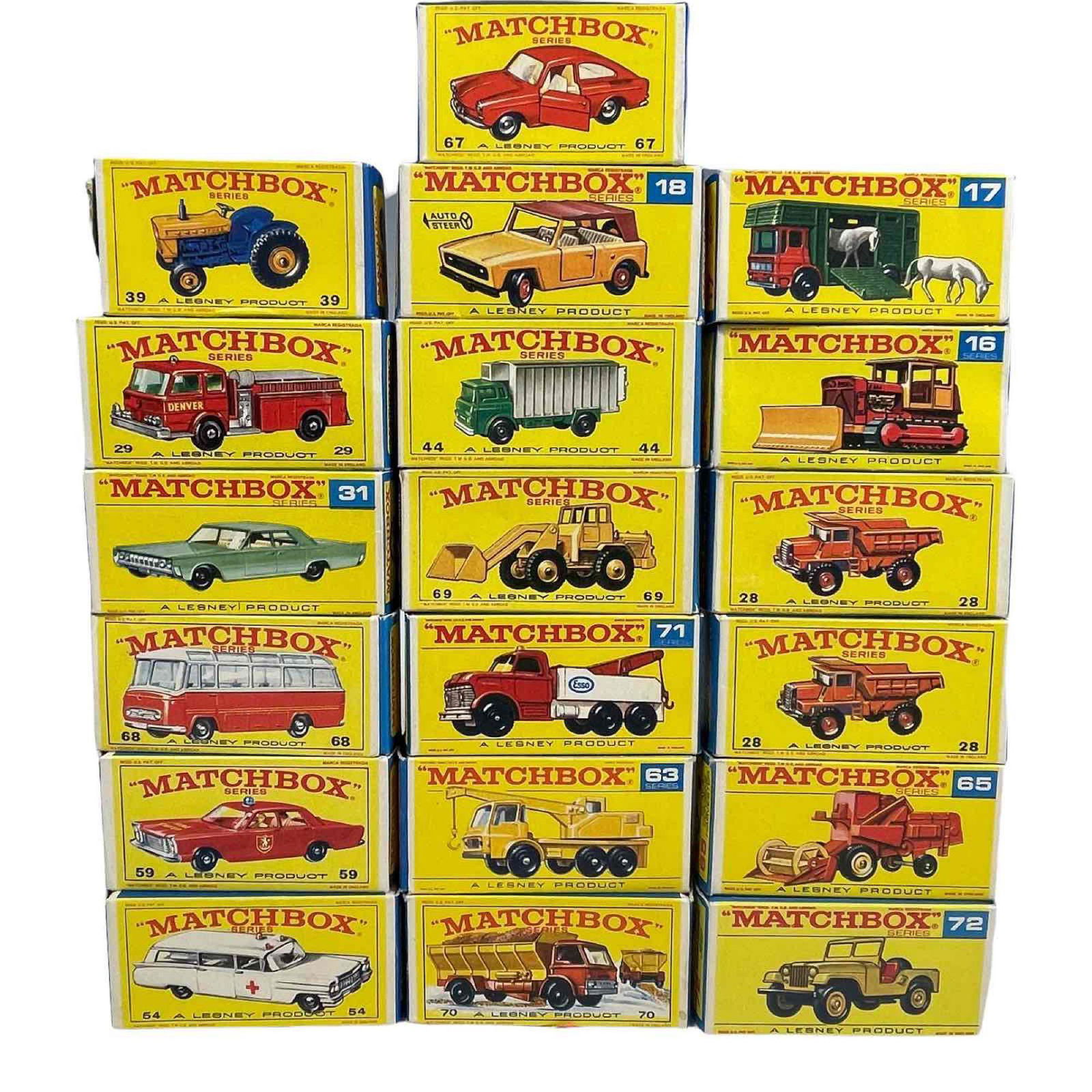 Lesney Matchbox Car Collection In Box (19) (1 of 20)