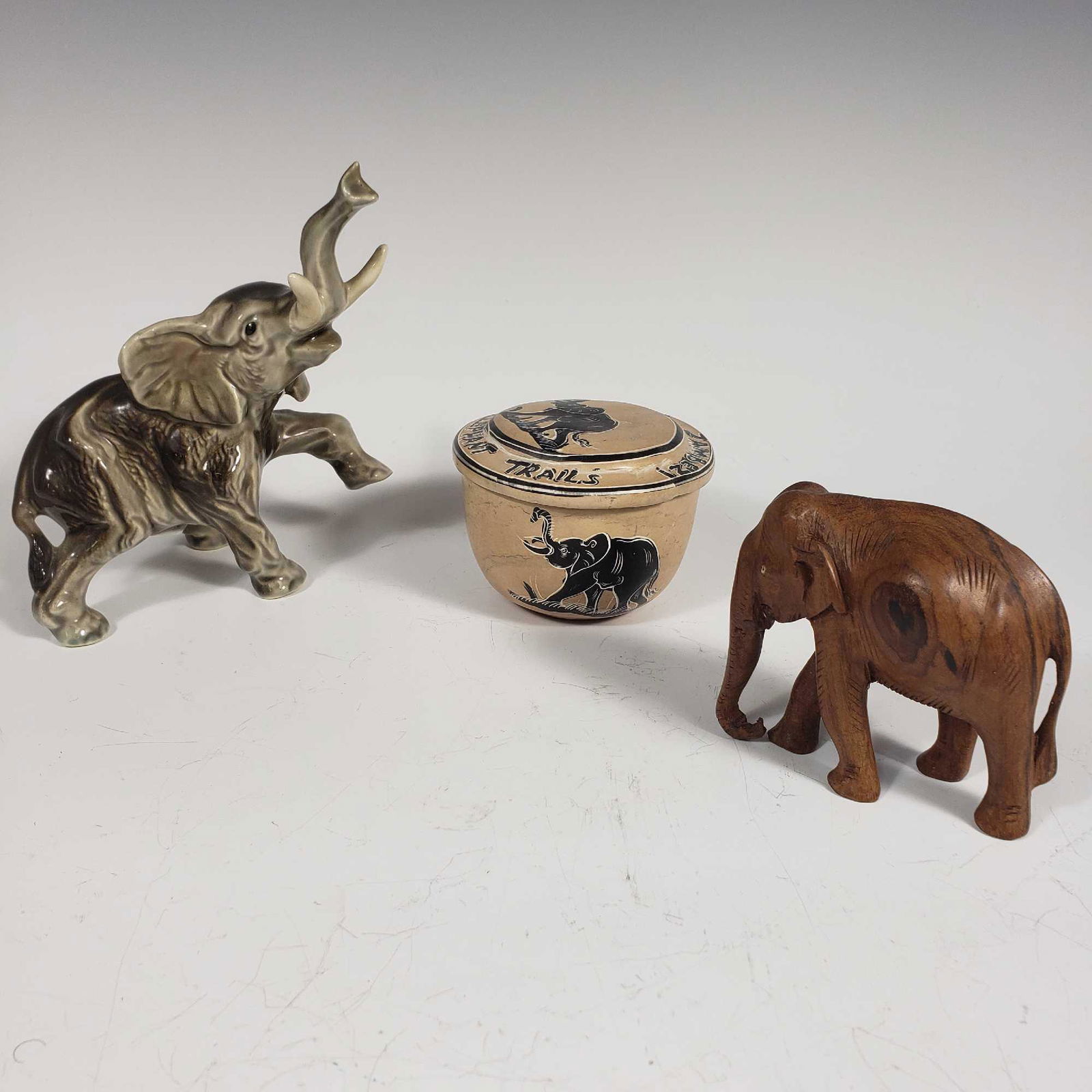 Elephant Figurine Group Lot (3) (1 of 13)