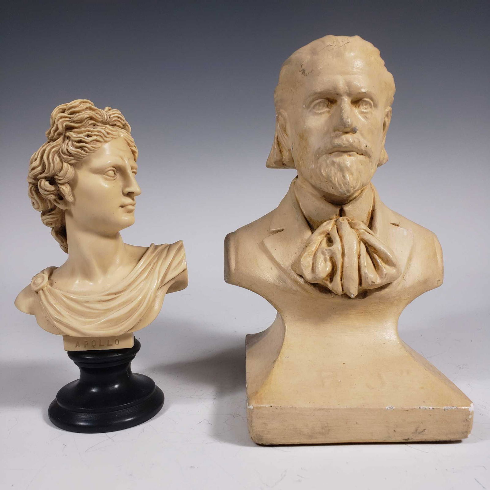 Two Bust Sculptures Ruggeri and B.J. Palmer (1 of 10)