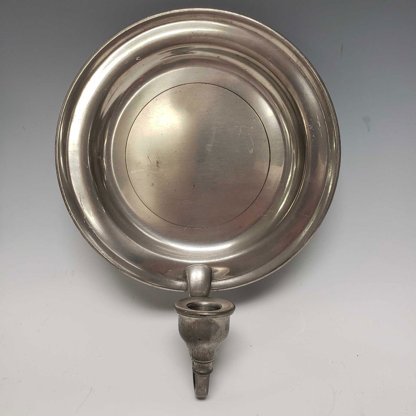 Five Piece Pewter Candle Holders Lot (5) (1 of 13)