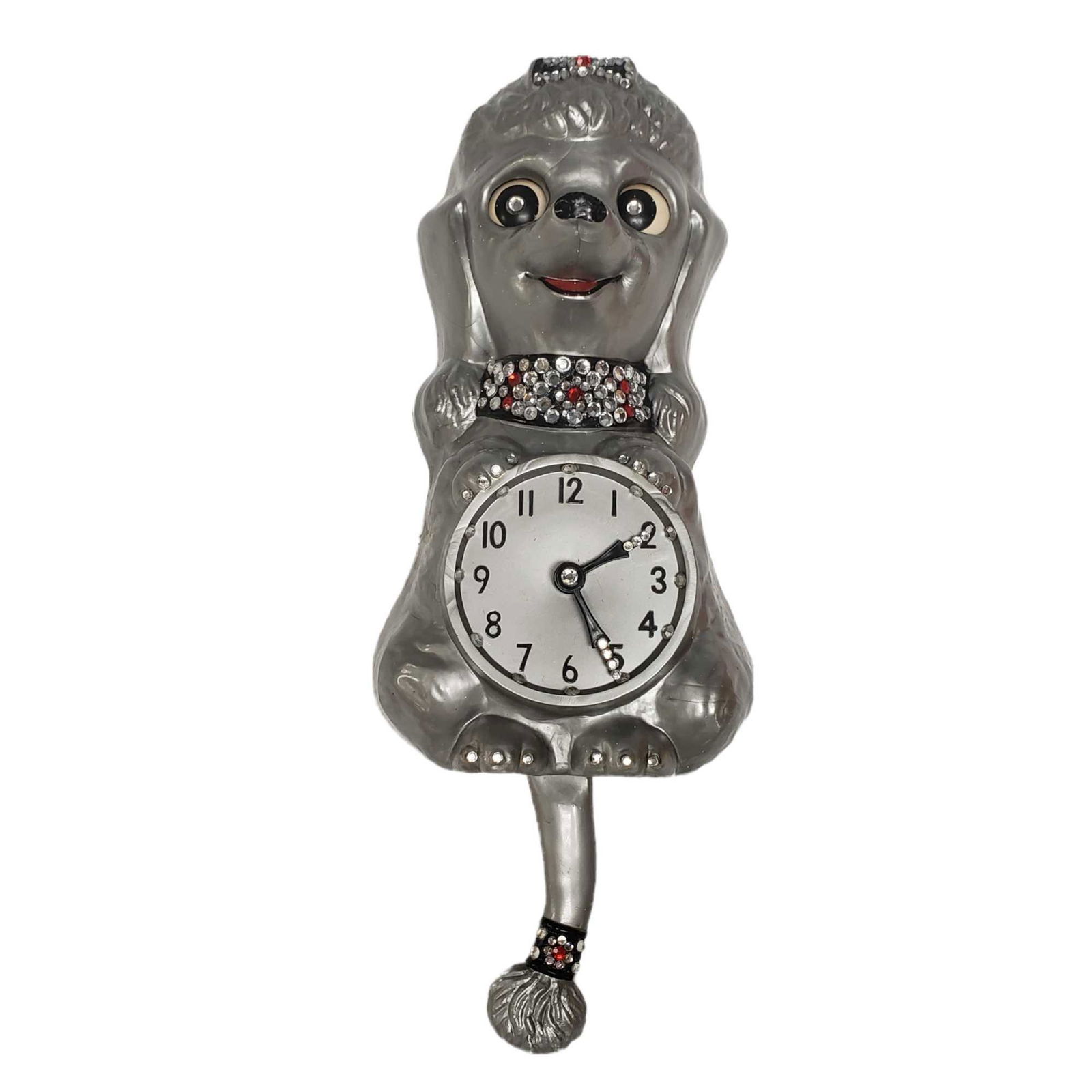 1960's French Poodle Animated Clock in Box (1 of 11)