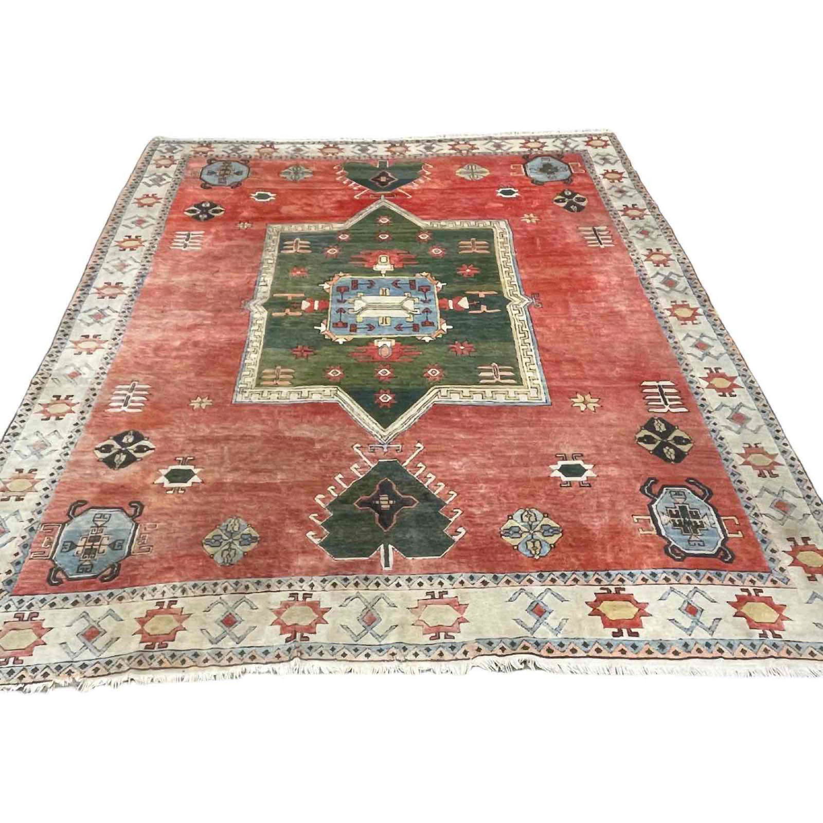 Room Sized Semi Antique KAZAK Carpet (1 of 15)