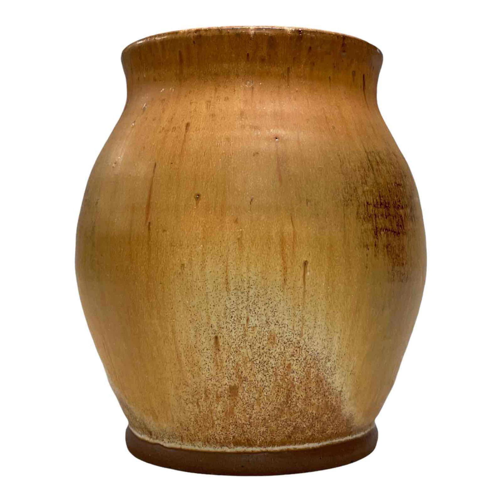 Vintage Stoneware Pot Artist Signed (1 of 16)