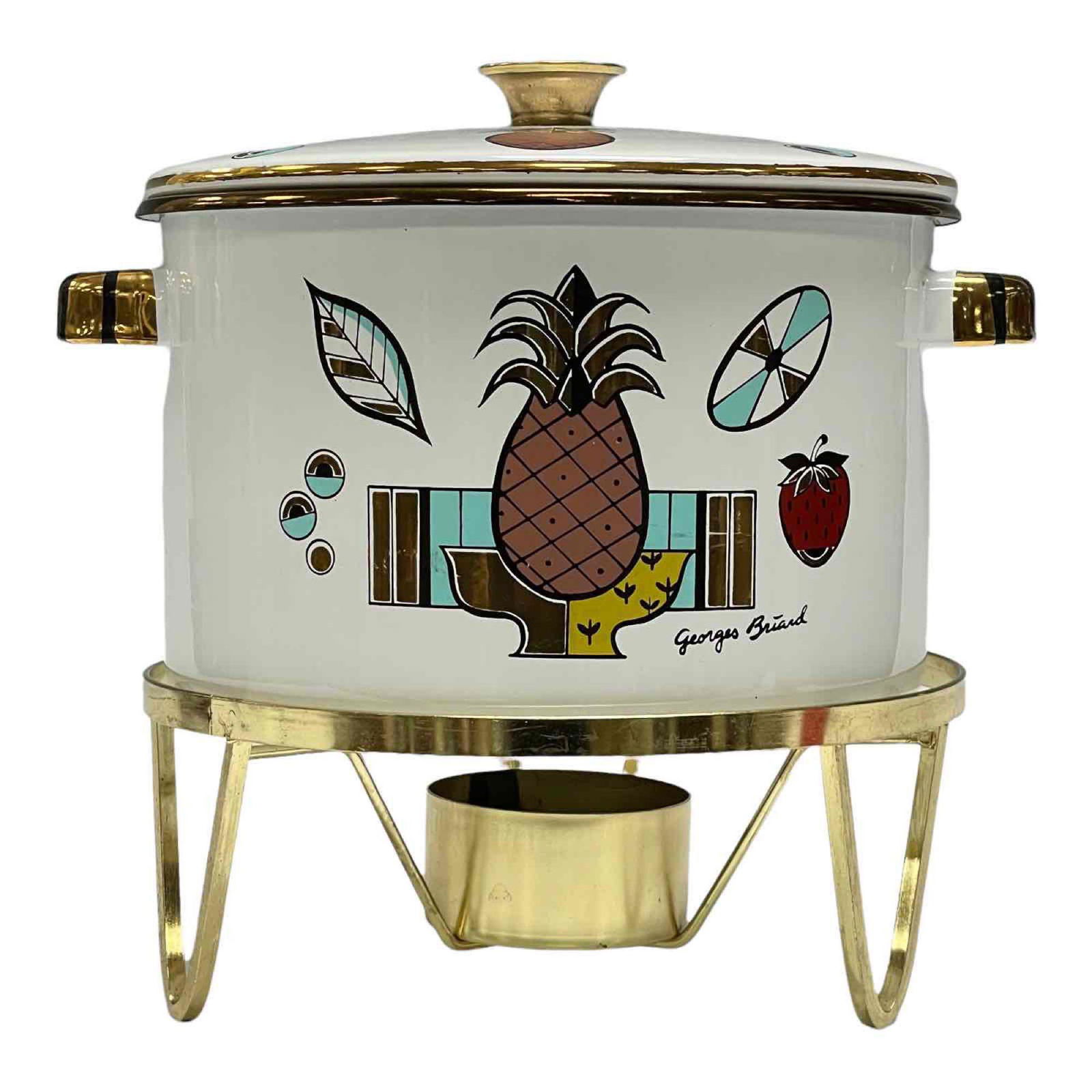 MCM George Briard Pineapple Ambrosia Casserole on Warmer (1 of 20)