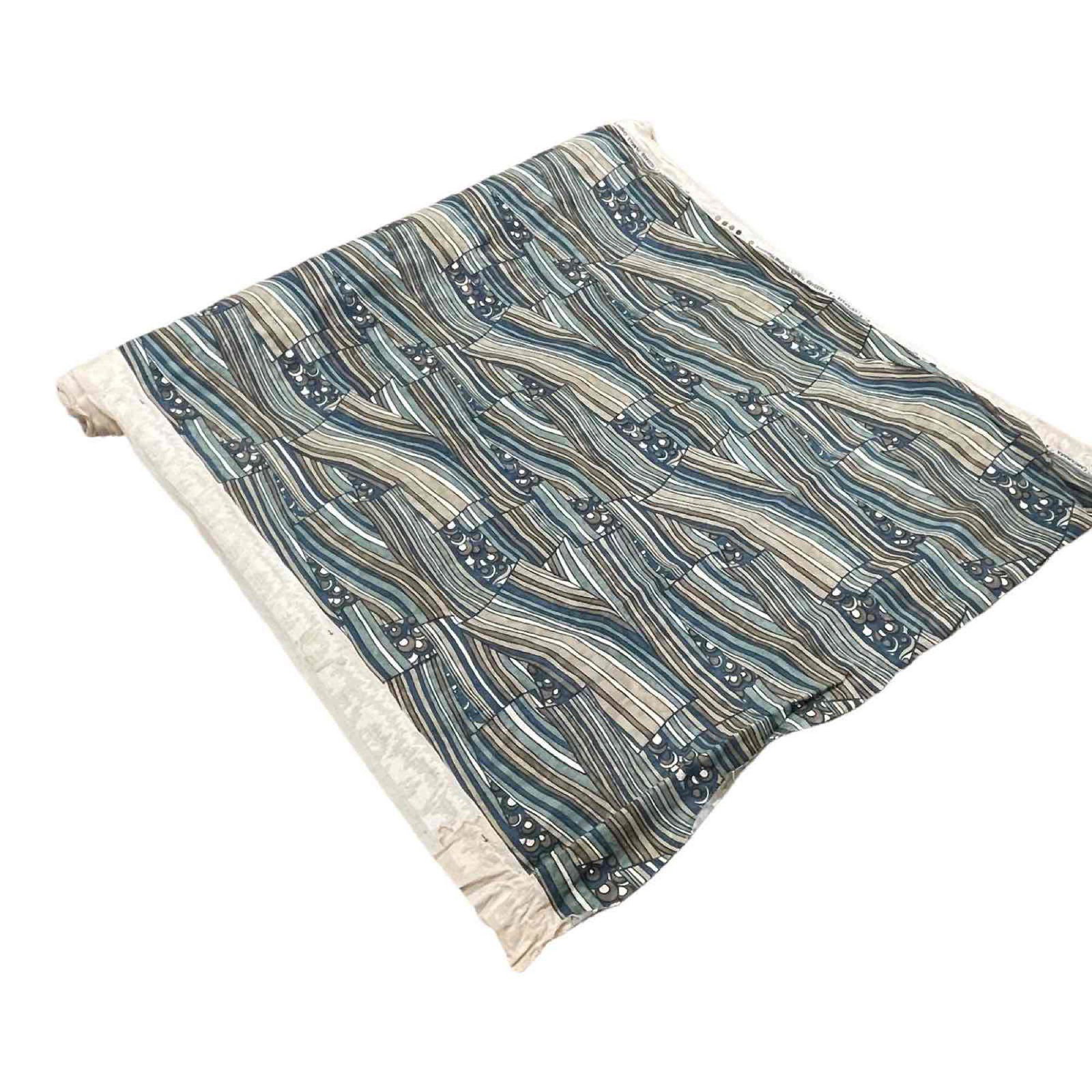 Large Roll of Vintage Contemporary Fabric 1960's: Huge roll of 1960's contemporary pattern fabric. To large to unroll and measure but does have to original tags from 1963 with one stating 23.8 yards and other stating 57 yards. In good clean condition