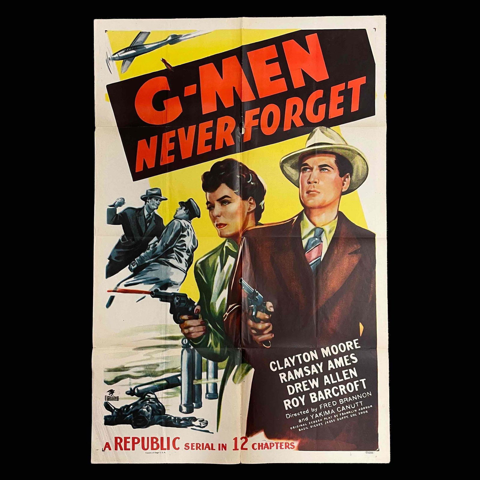 G-MEN NEVER FORGET - ONE SHEET (1 of 11)