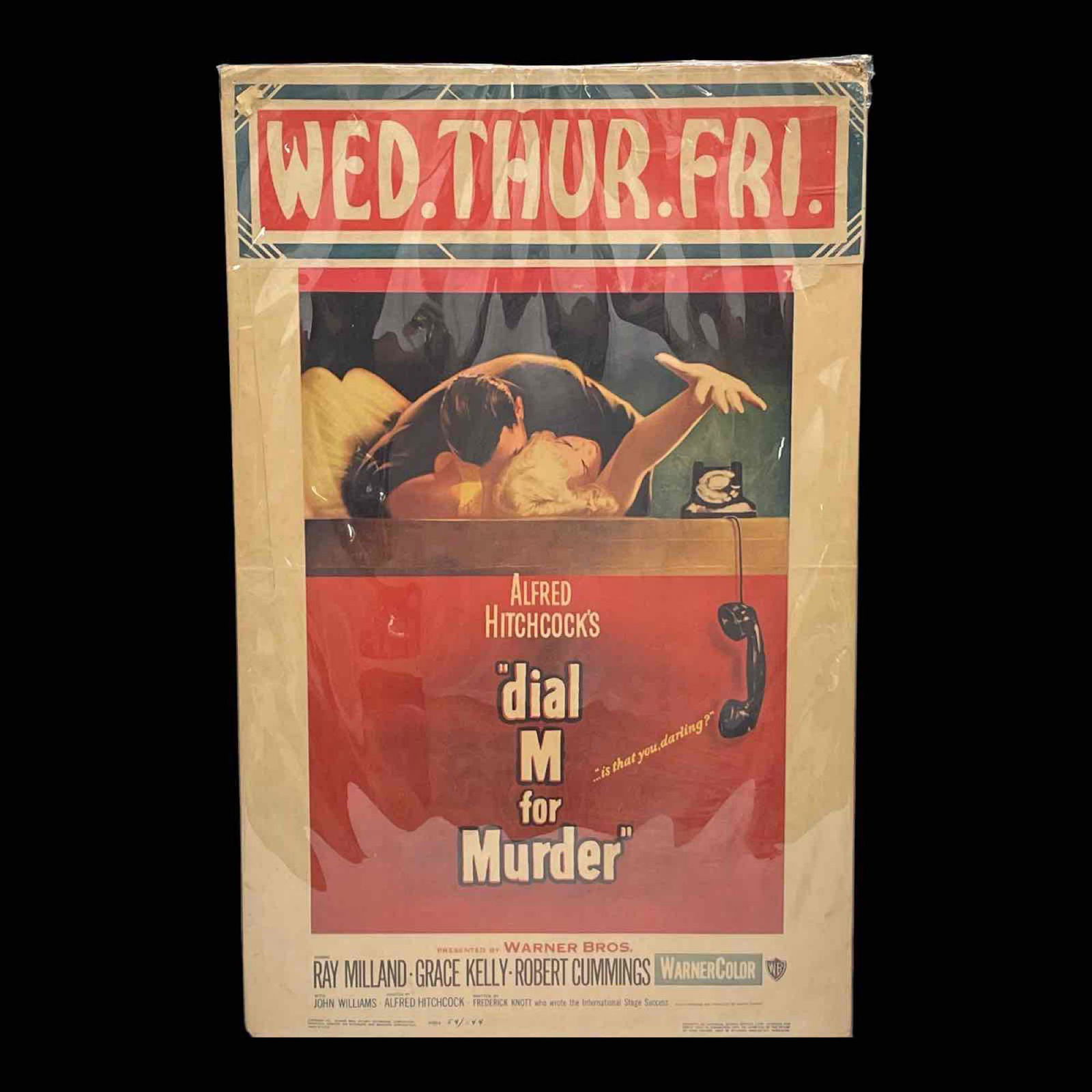 DIAL M FOR MURDER - WINDOW CARD (1 of 10)