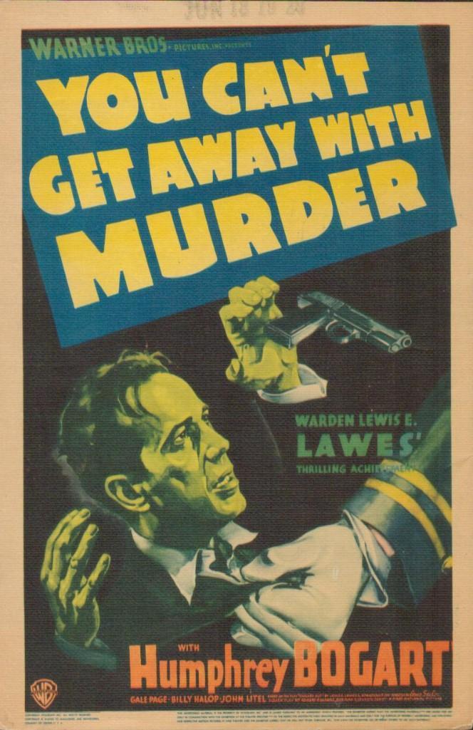 YOU CAN'T GET AWAY WITH MURDER - MINI WINDOW CARD (1 of 1)