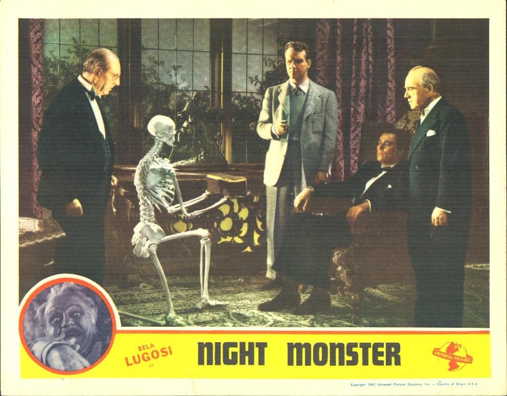 NIGHT MONSTER - LOBBY CARD (1 of 1)
