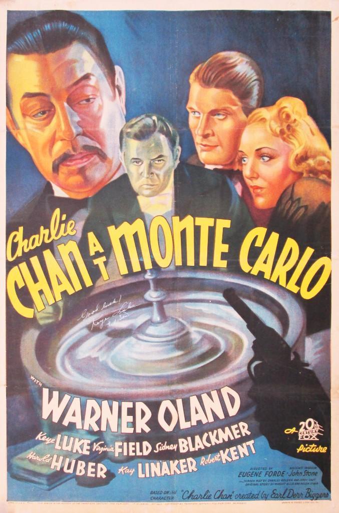 CHARLIE CHAN AT MONTE CARLO - ONE SHEET (1 of 1)