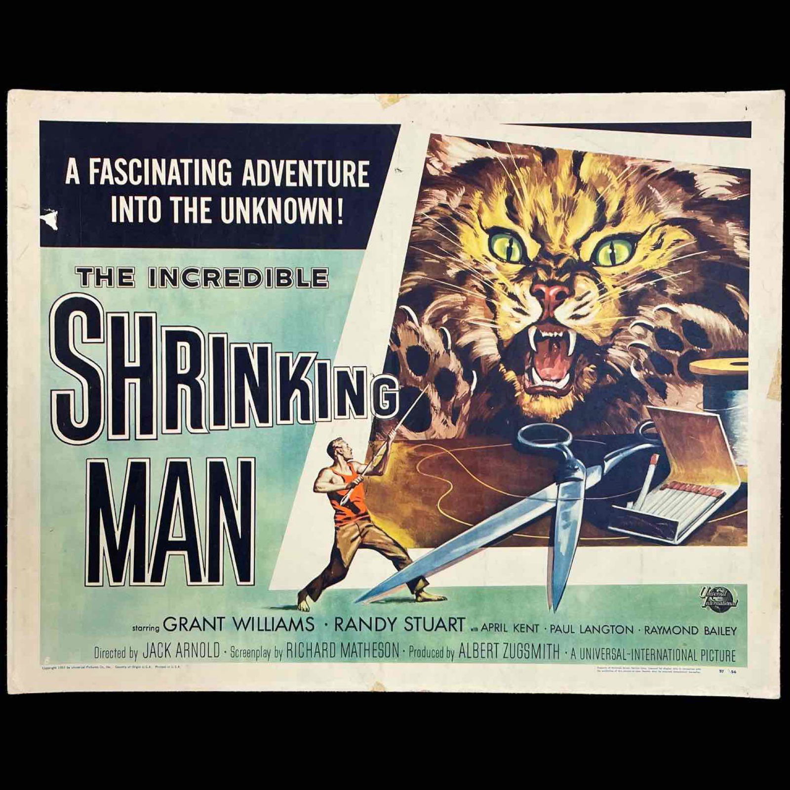 INCREDIBLE SHRINKING MAN, THE - HALF SHEET (1 of 9)