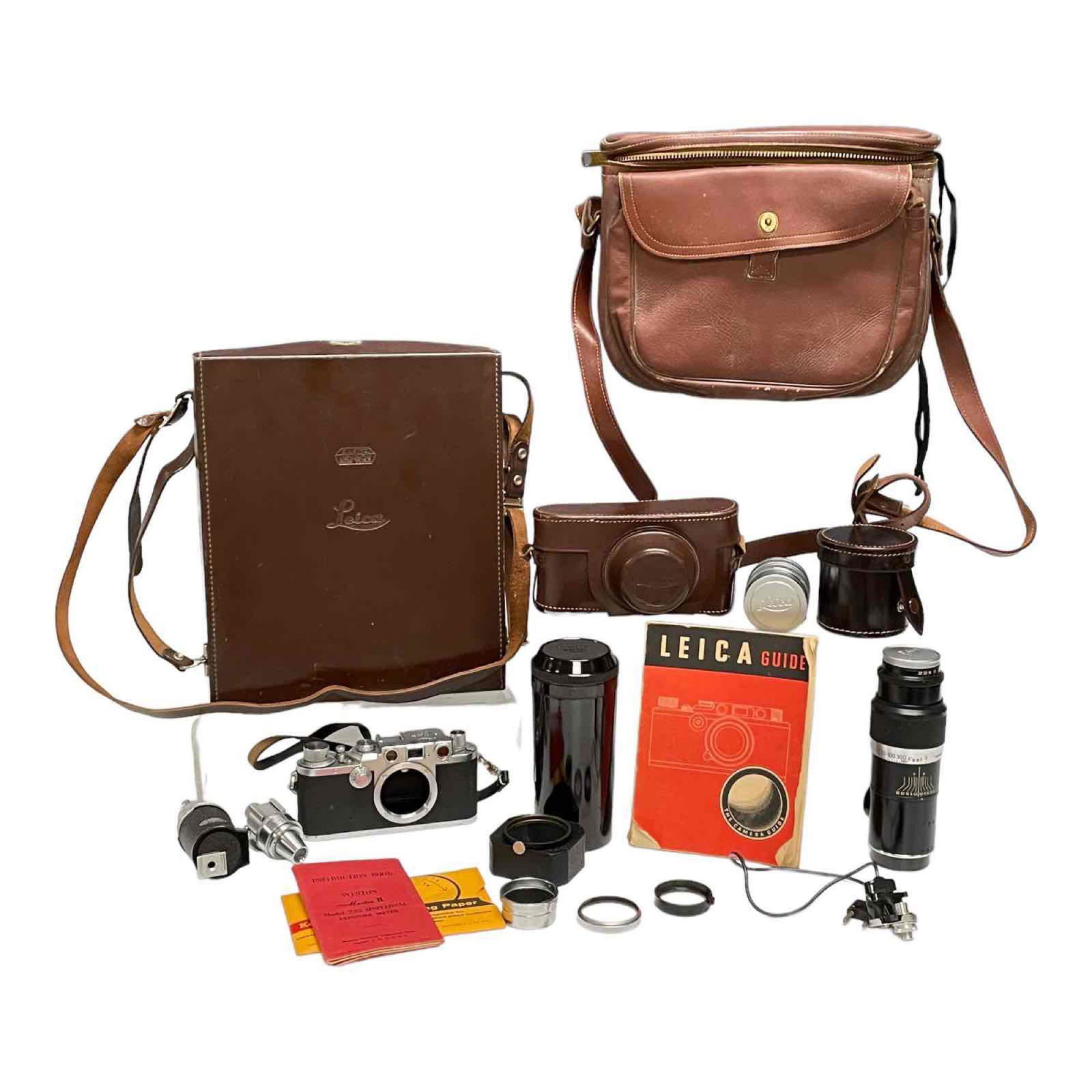 Leica Camera Lenses and Accessories Group Lot (1 of 20)