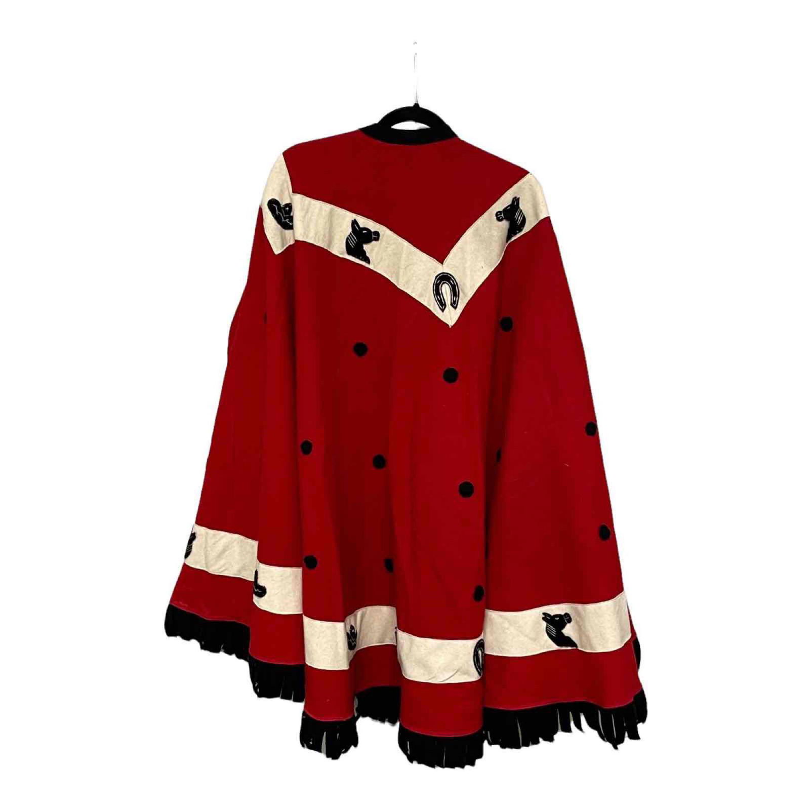 Vintage Wool Poncho Shawl - Designer Casa Corona (1 of 17)