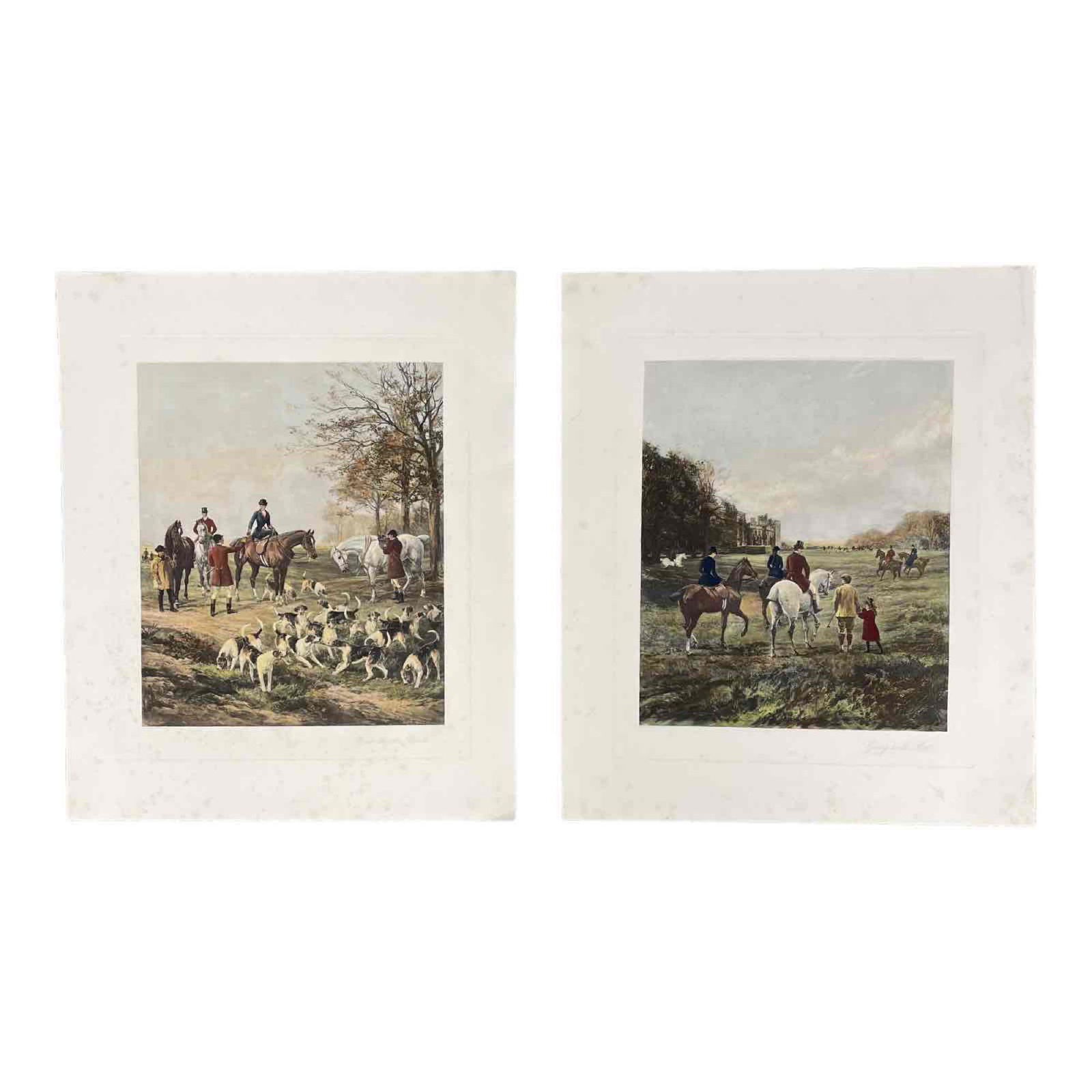 Two Hand Colored Engravings after Heywood Hardy (1 of 20)