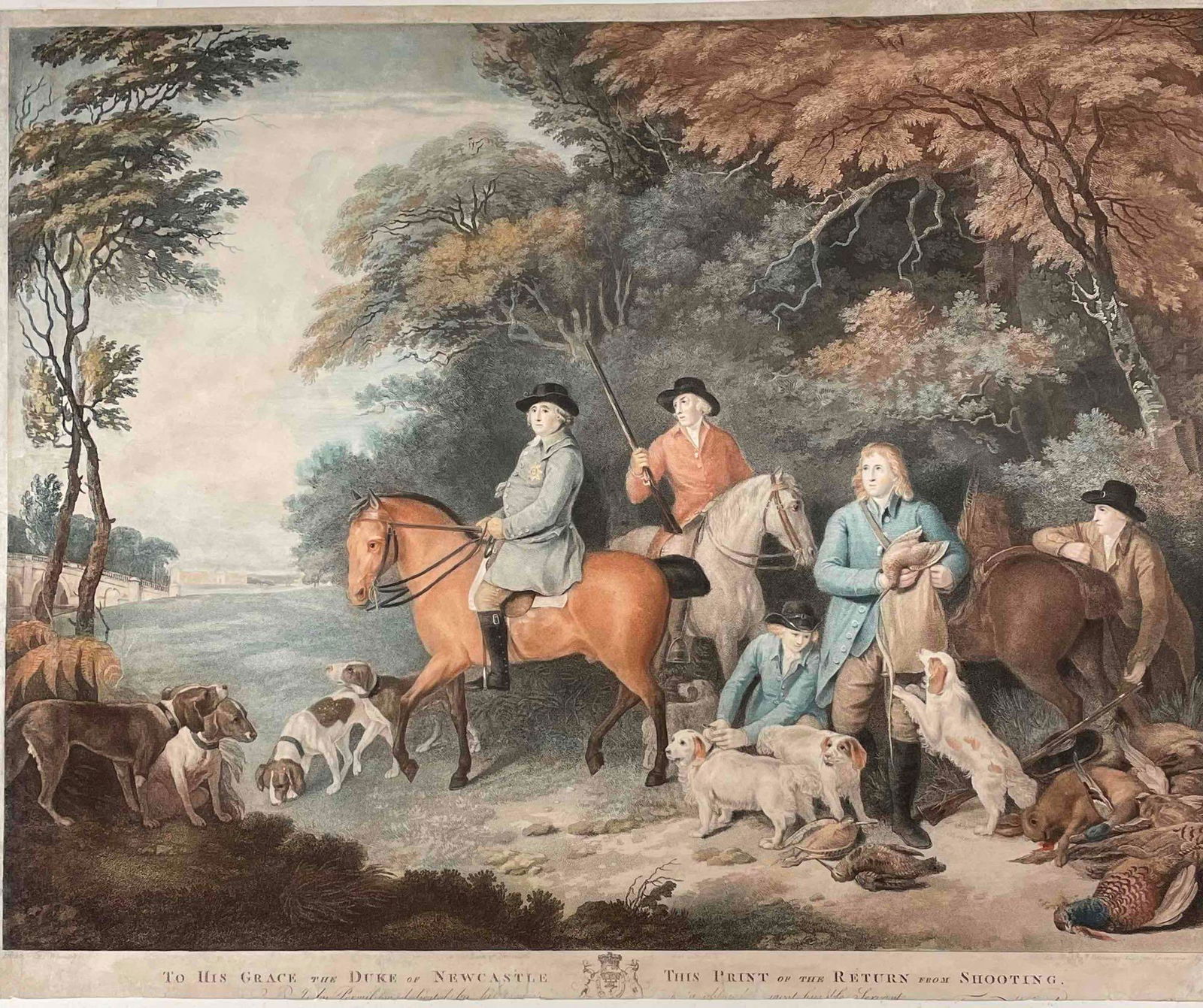 Bartolozzi Samuel Alken  To His Grace The Duke Of Newcastle (1 of 17)