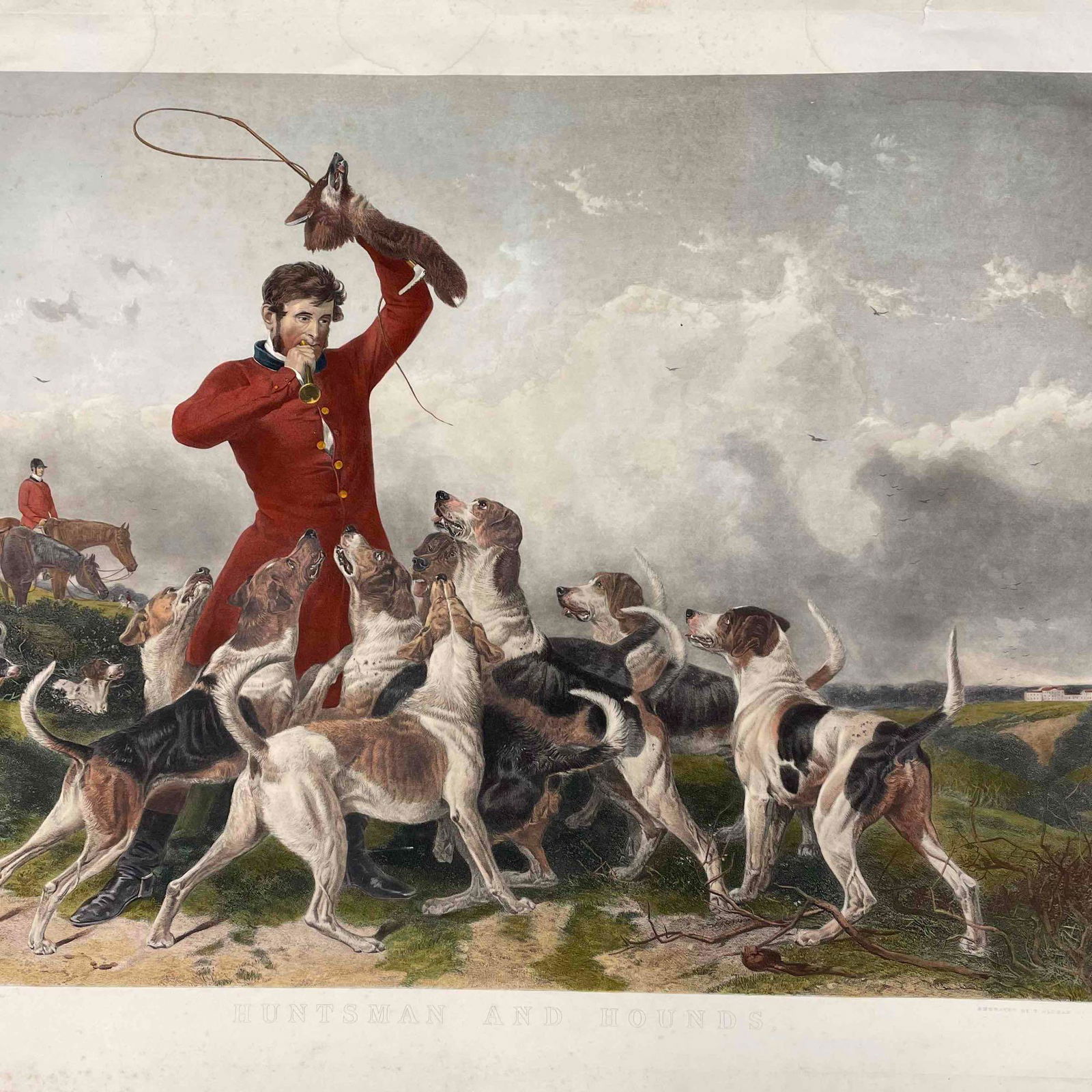 19th C. Engraving by T OLDHAM BARLOW after Richard Ansdell (1 of 16)