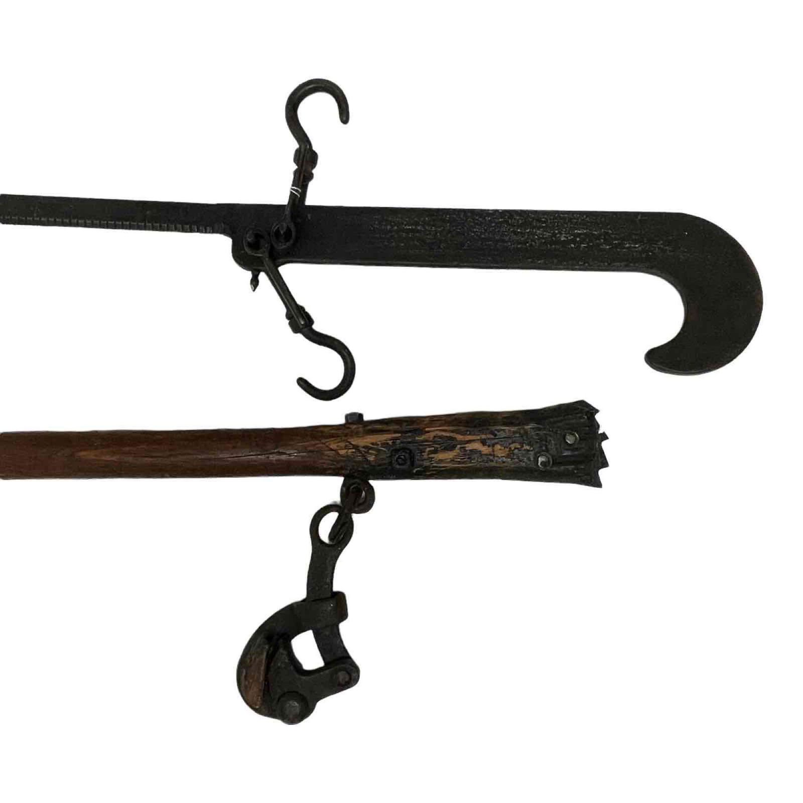 Antique Tobacco Cotton Balance Scale and Tool (1 of 15)