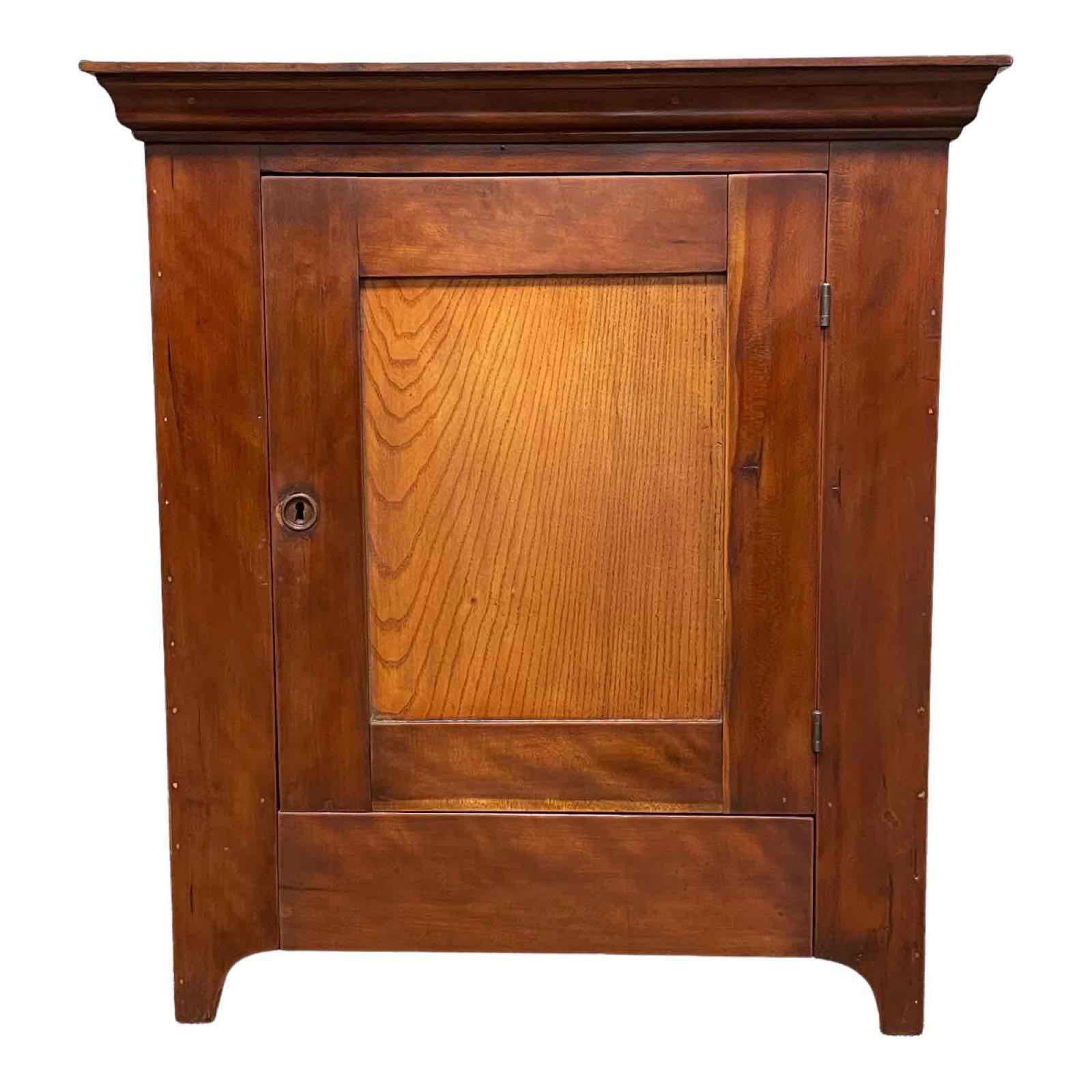 Early American Country Farmhouse Cherry Cabinet (1 of 20)