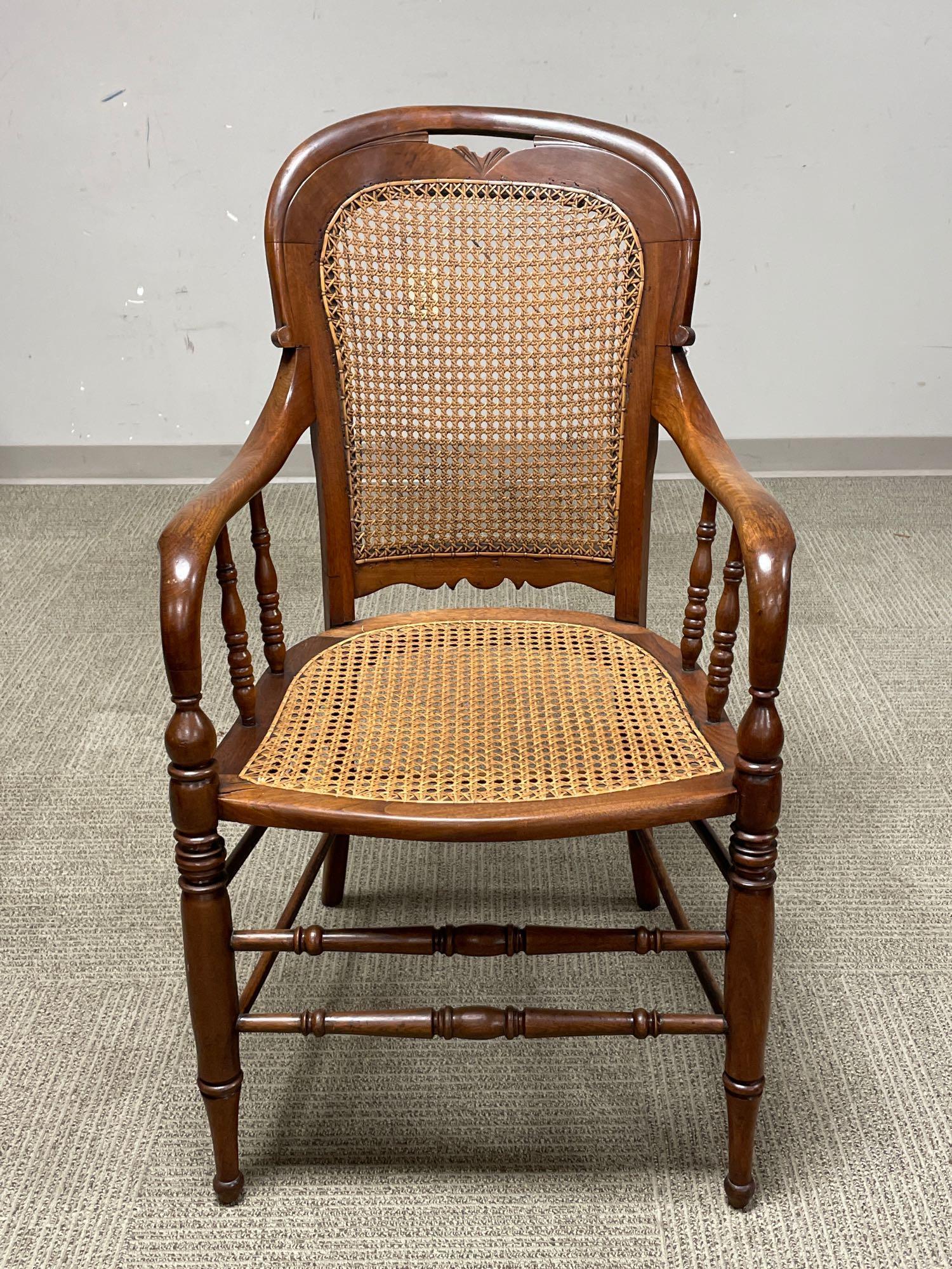 American Oak Arm Chair (1 of 10)