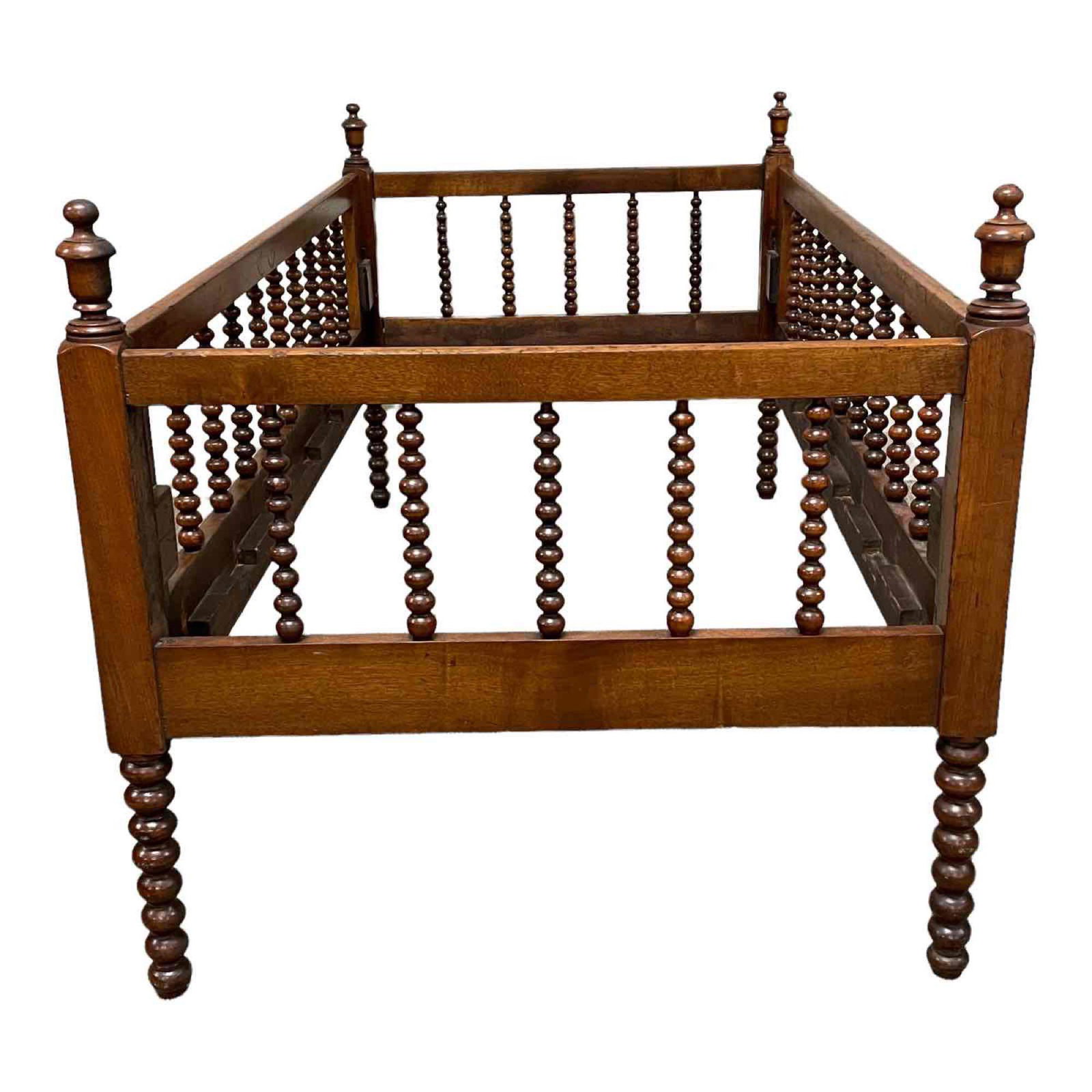 19th Century Child's Toddler Bed: Good age appropriate condition as shown, see photos.