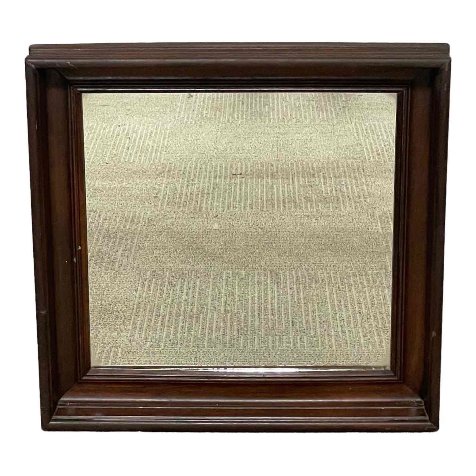 19th Century Walnut Deep Well Frame with Mirror (1 of 9)