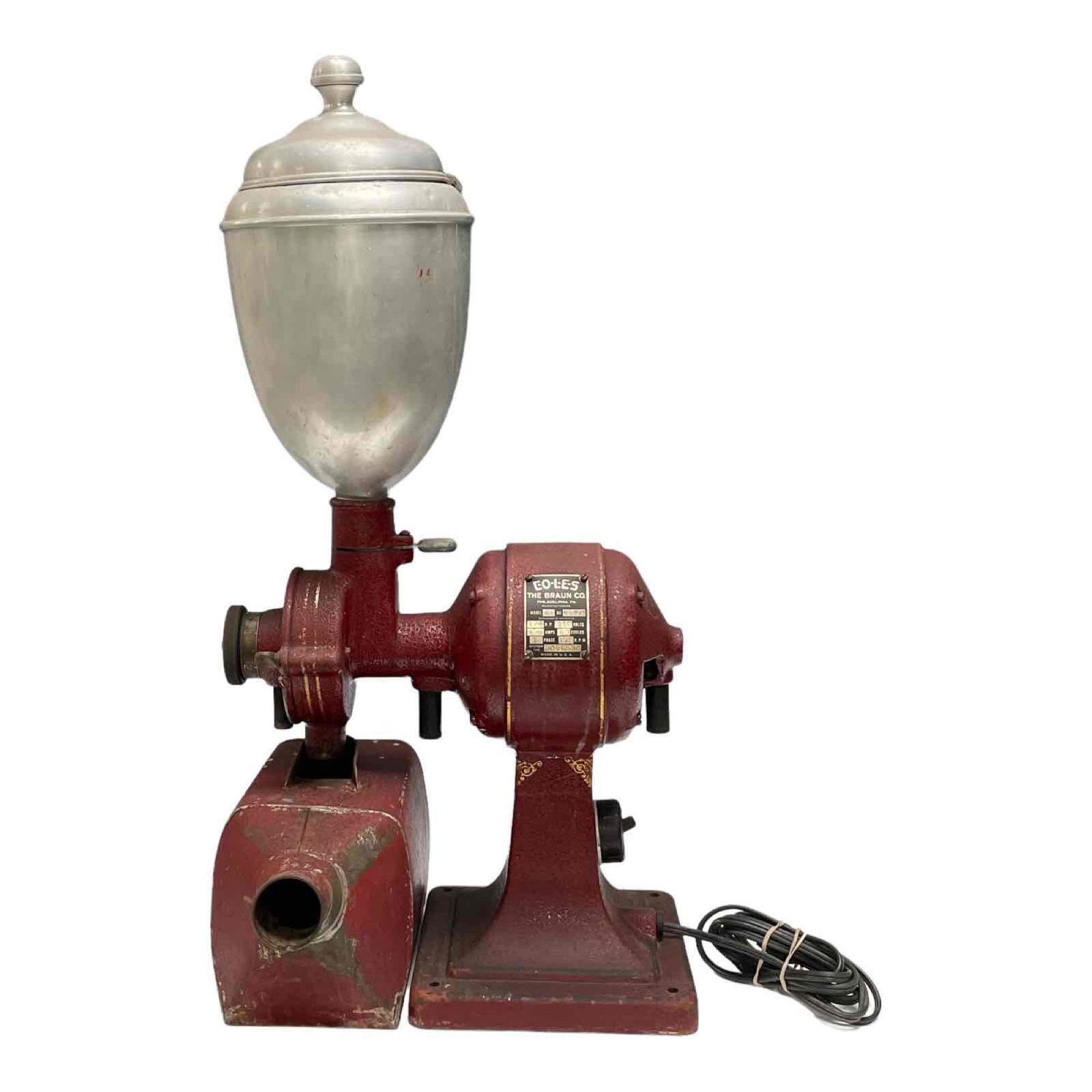 Vintage EO-L-E-S Braun Co Coffee Grinder (1 of 20)