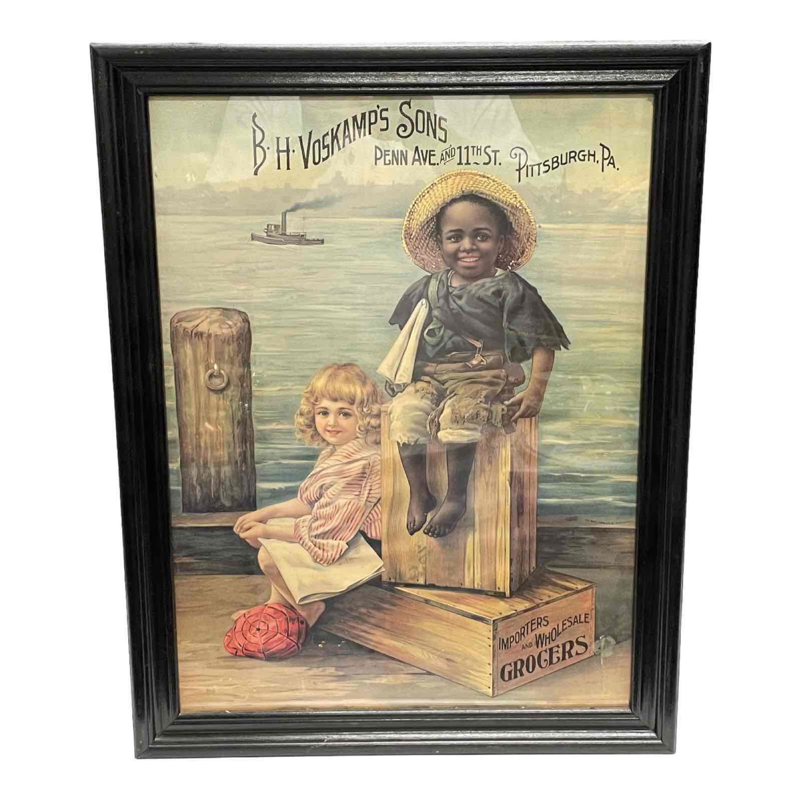 Advertising Litho on Paper for B.H. Voskamp's Sons (1 of 15)