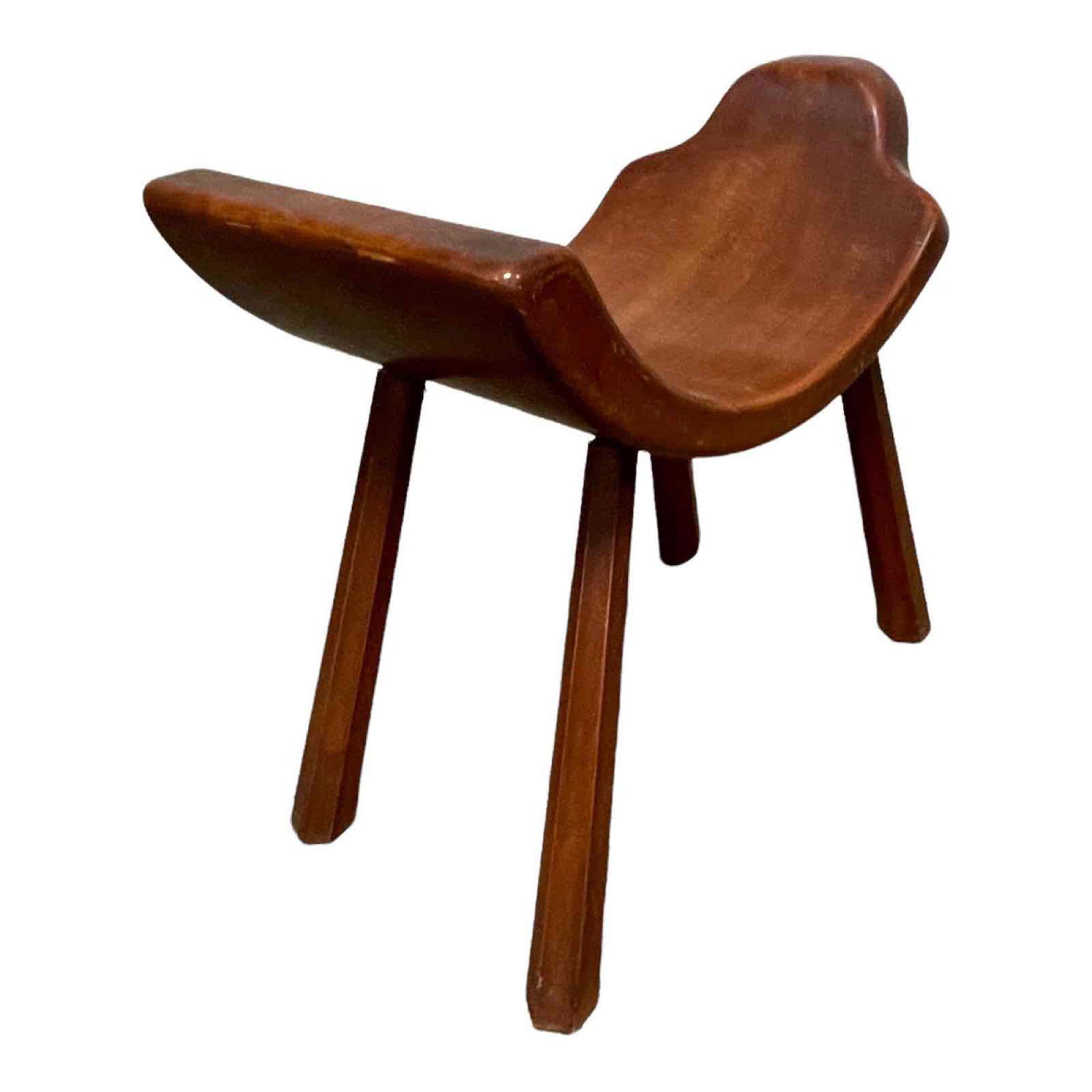 Cherry Saddle Bench Seat for The McCellan M.F.G co of LA (1 of 19)