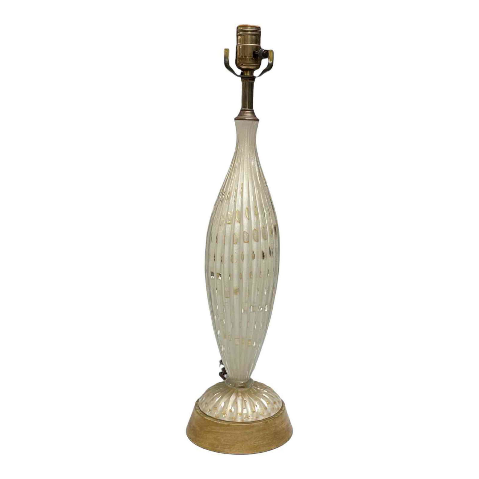 Barovier Italian Venetian Murano Art Glass Lamp (1 of 14)
