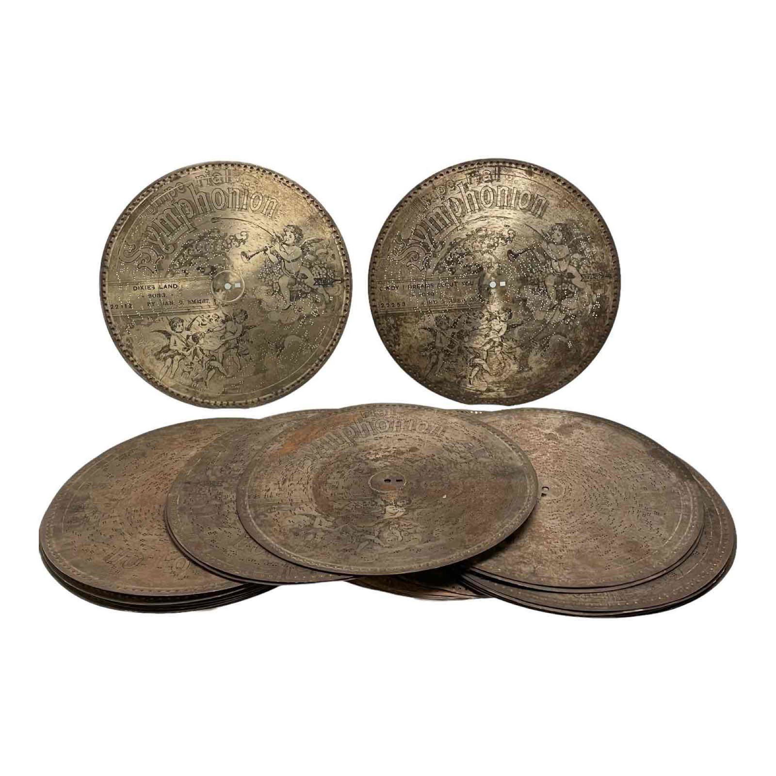 29 Various 13.5" Music Box Discs - STELLA and SYMPHONION (1 of 20)