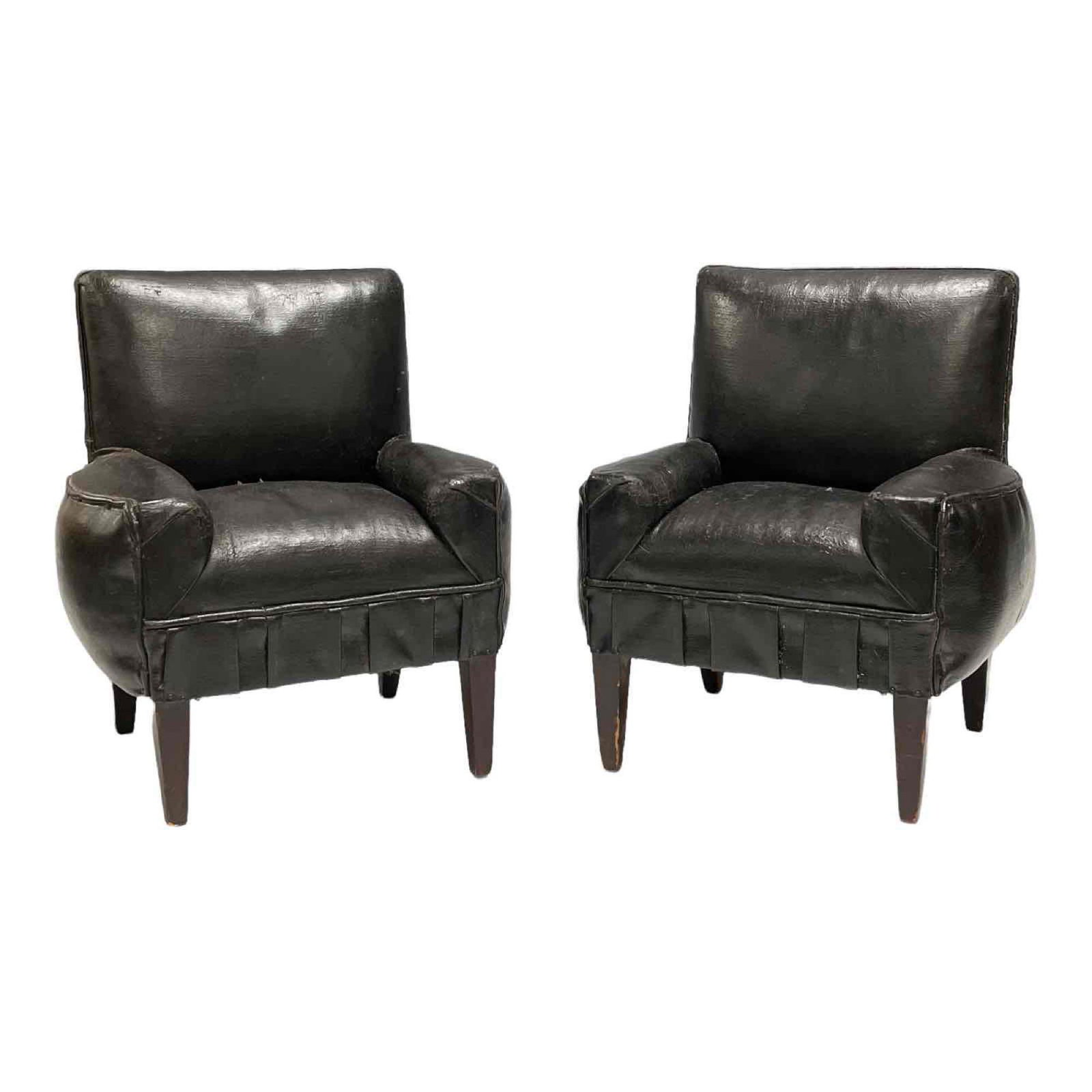 Whimsical Pair of 19th Century Miniature Arm Chairs (1 of 13)