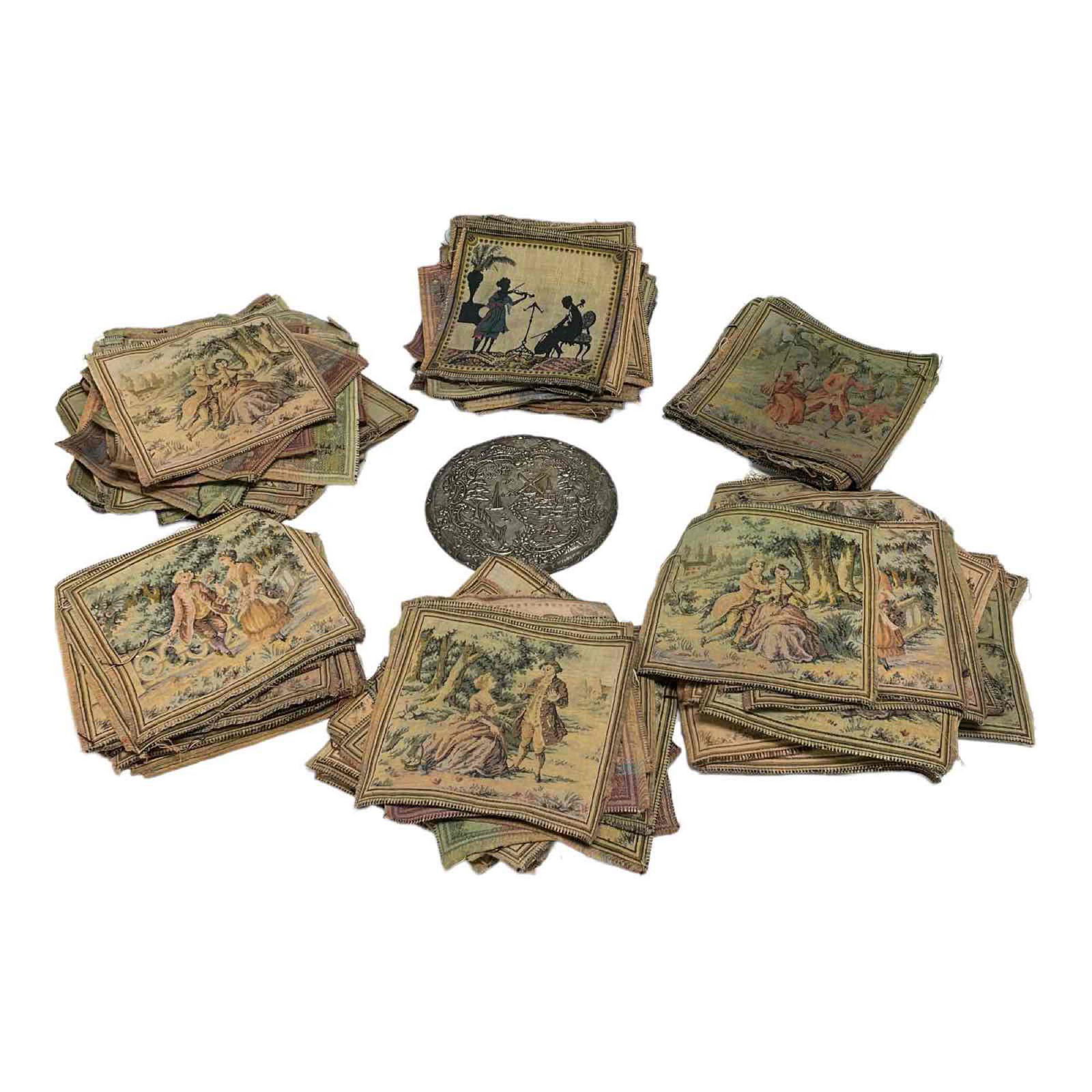 148 French Pictorial Tapestries Various Scene (1 of 14)