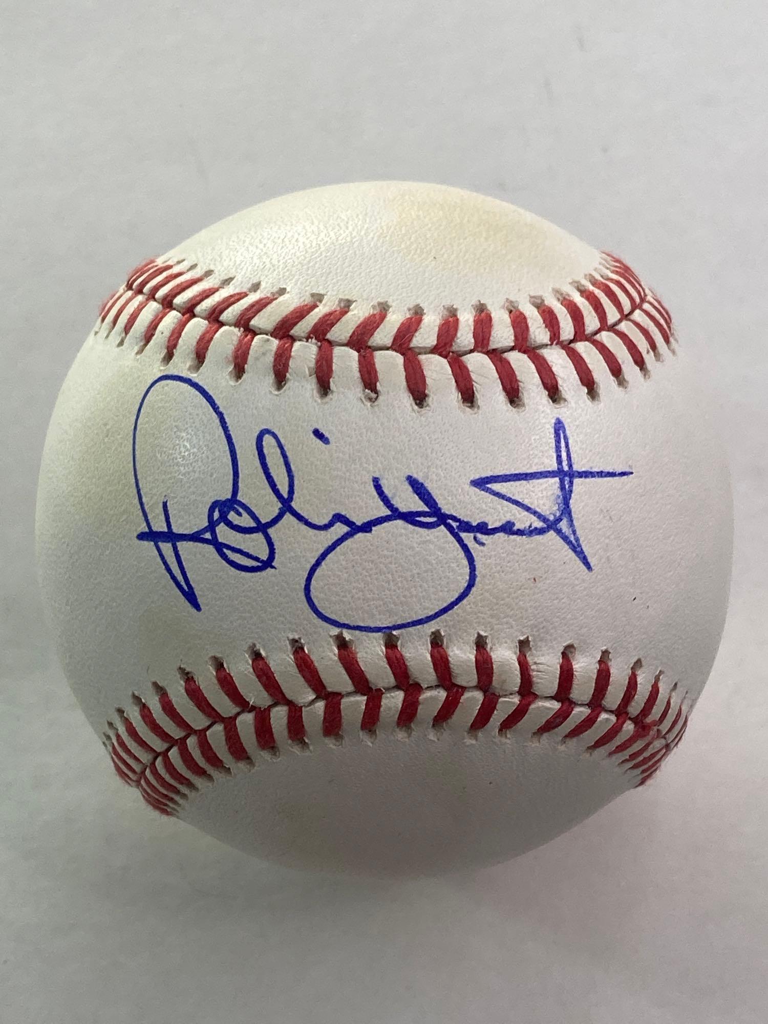 Robin Yount Autographed Baseball JSA (1 of 9)
