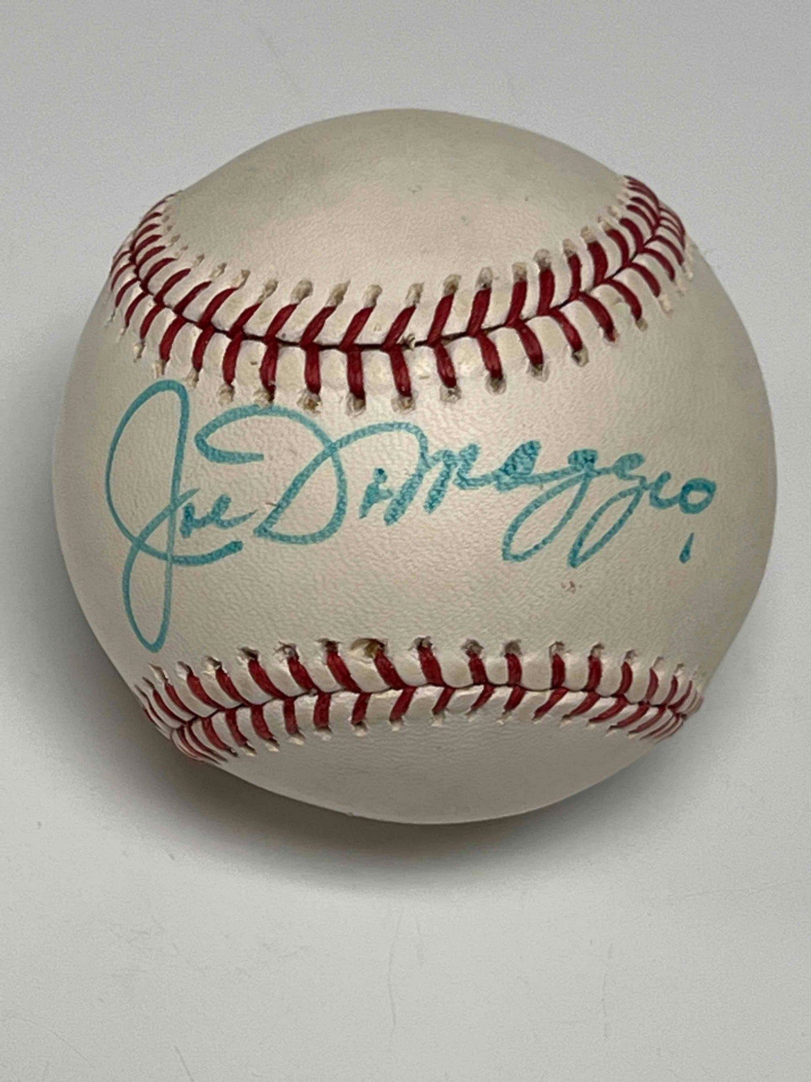 Joe DiMaggio Autographed Baseball JSA (1 of 7)
