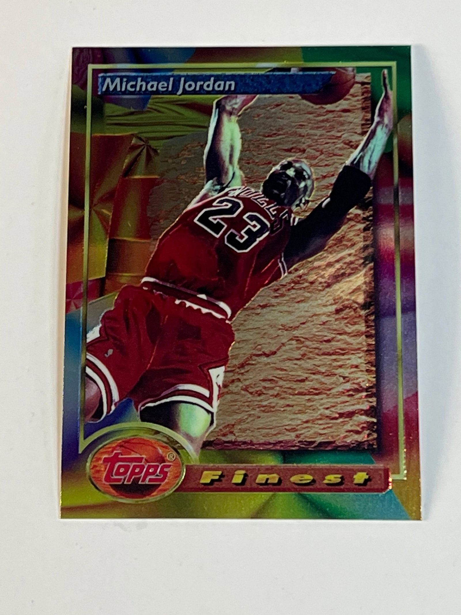 1993 Topps Finest #1 Michael Jordan Chicago Bulls (1 of 7)