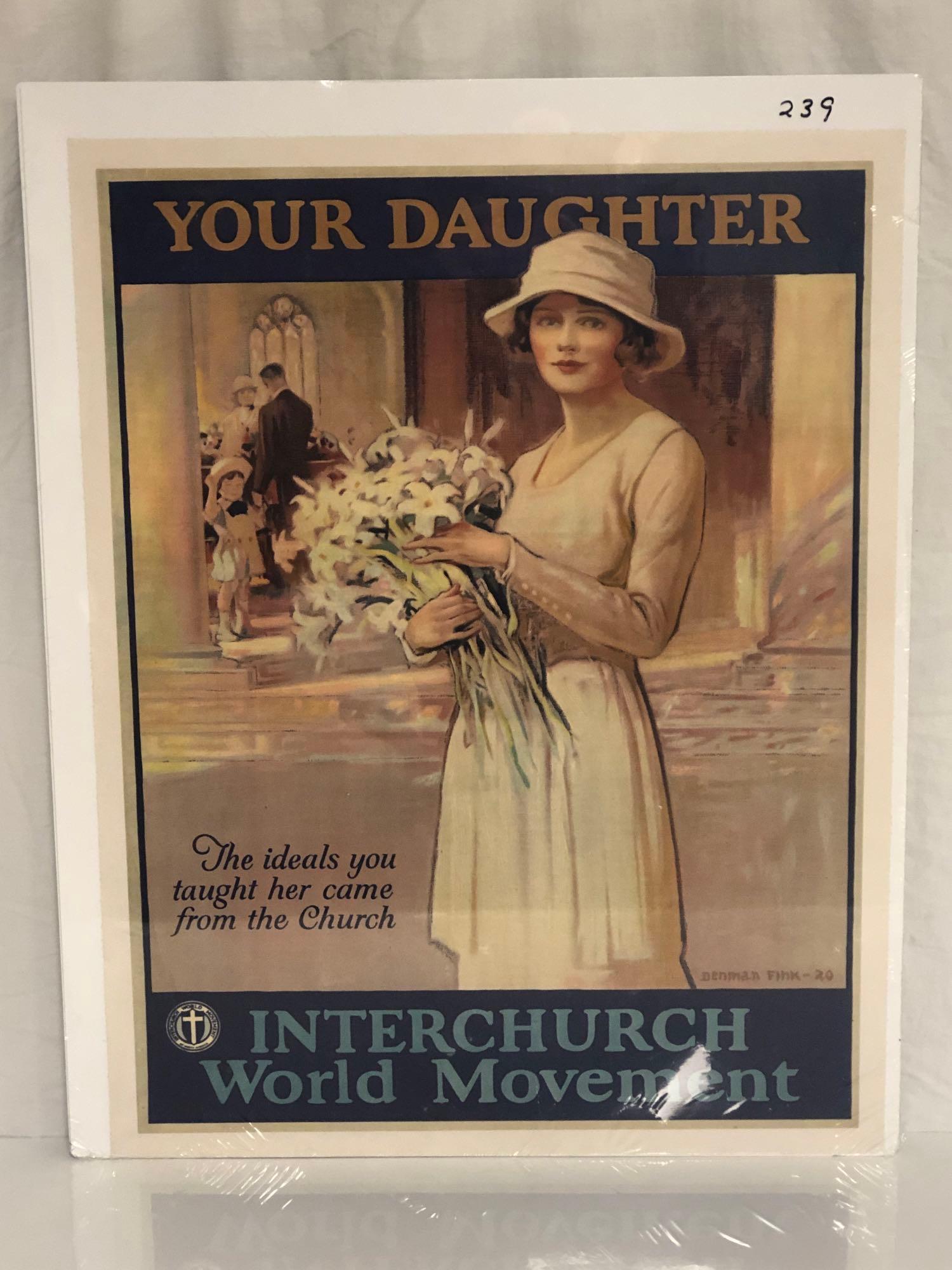 Interchurch World Movement - PSA poster (1 of 3)