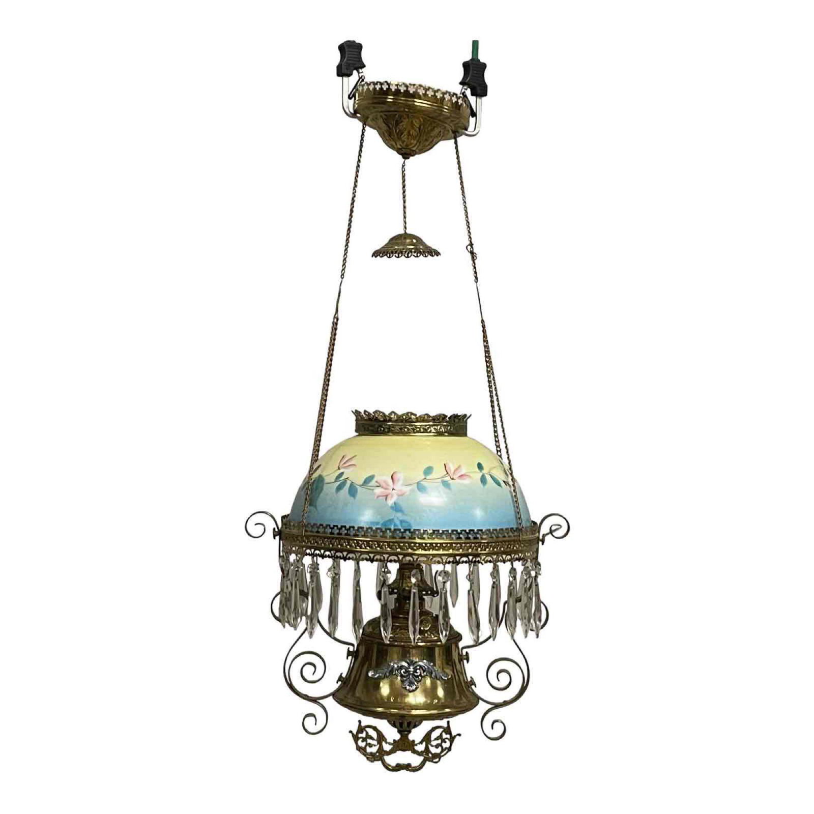 Bradley and Hubbard Victorian Pull Down Chandelier (1 of 18)