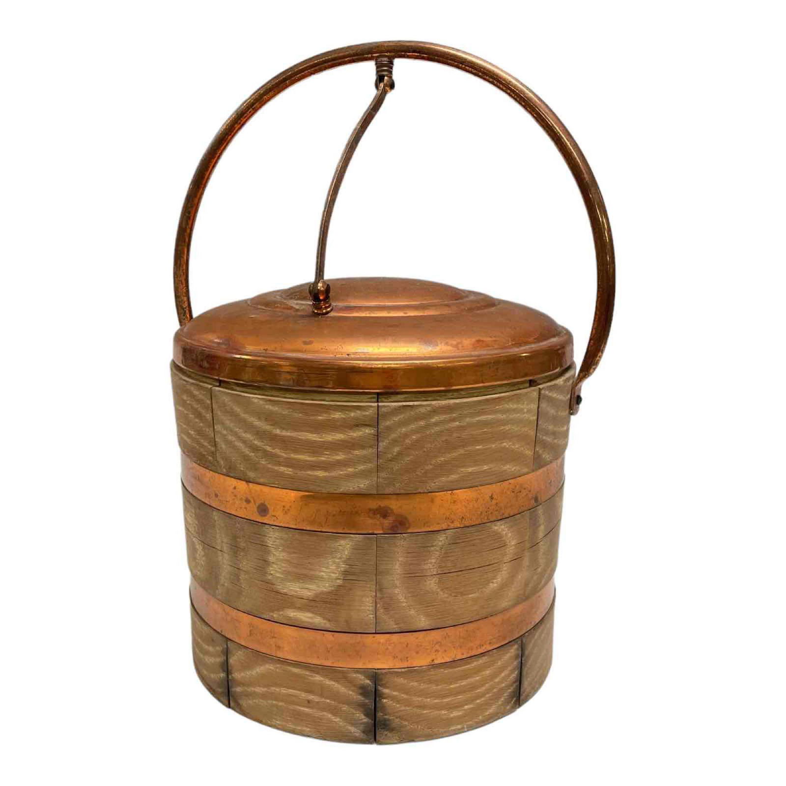 KEYSTONEWARE Hand-Made Wood and Copper Ice Bucket (1 of 12)