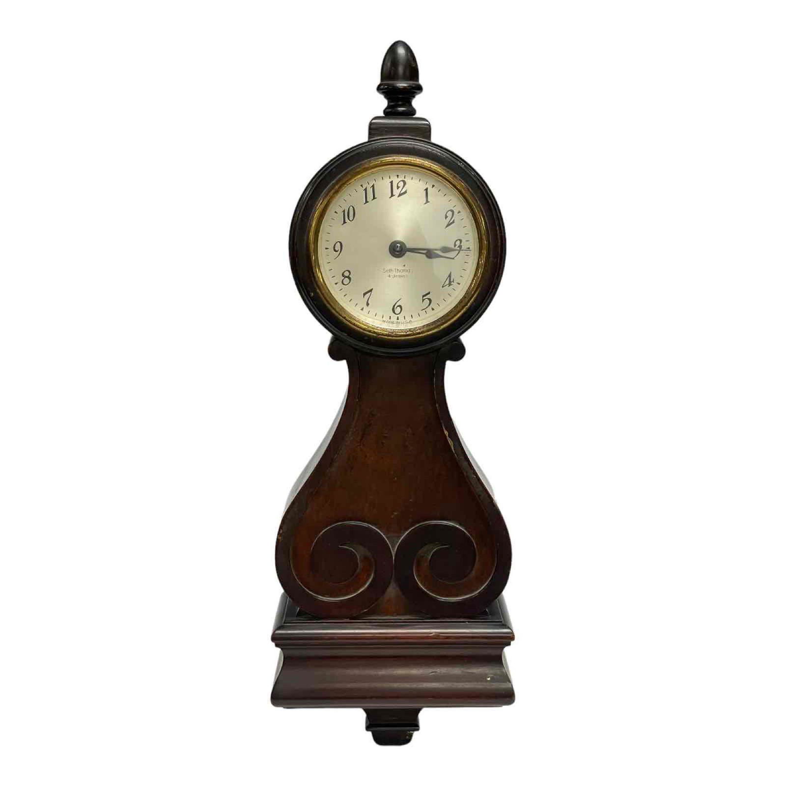 Antique Seth Thomas 4-Jewels Banjo Clock (1 of 14)