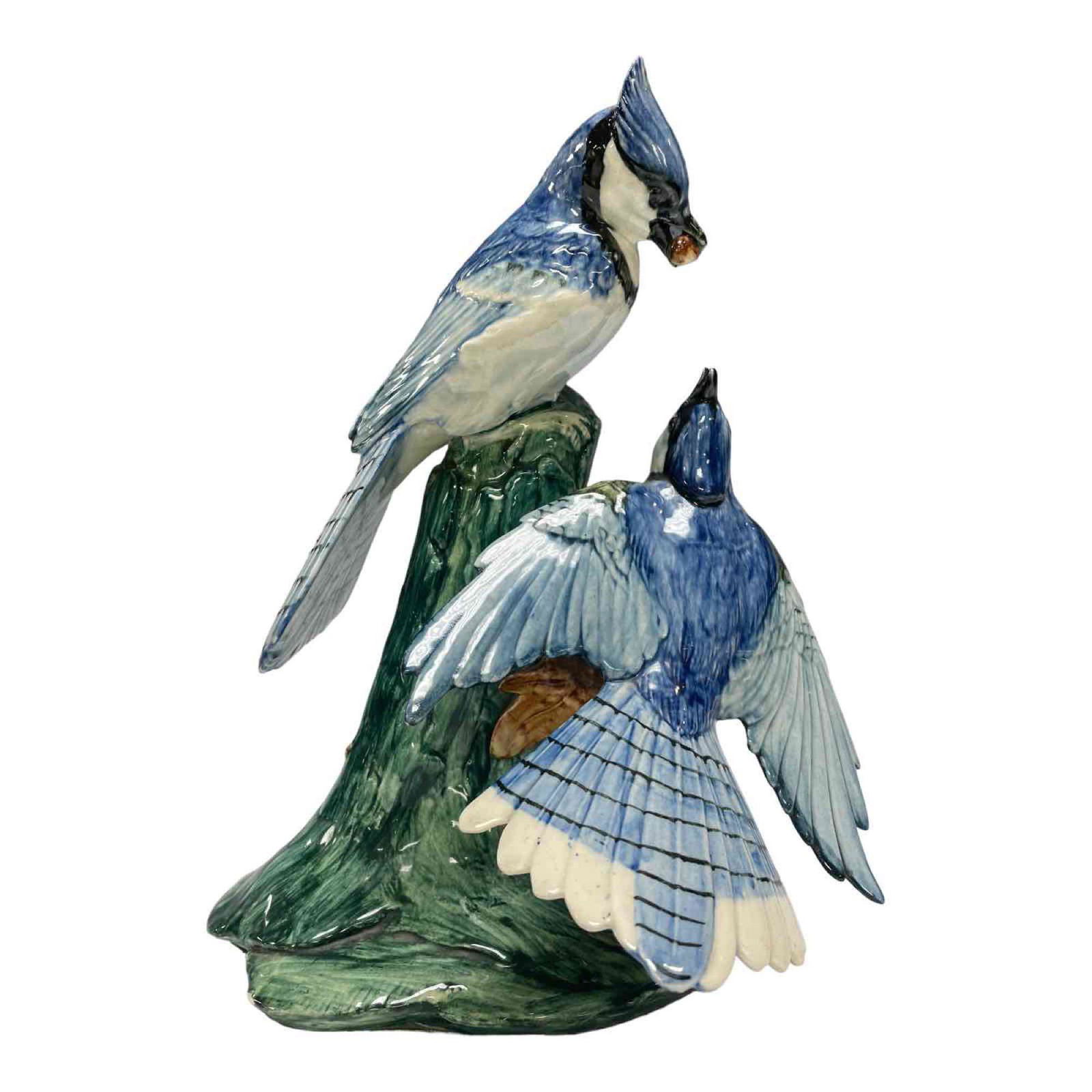 Stangl Pottery Double Blue Jay Figurine (1 of 18)