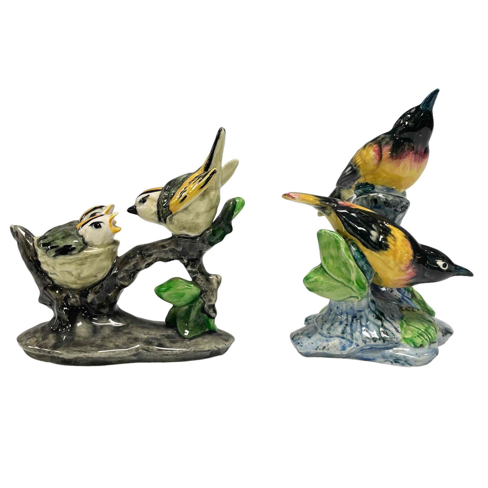 Two Stangl Pottery Birds Golden Crowned Kinglet Family (1 of 19)