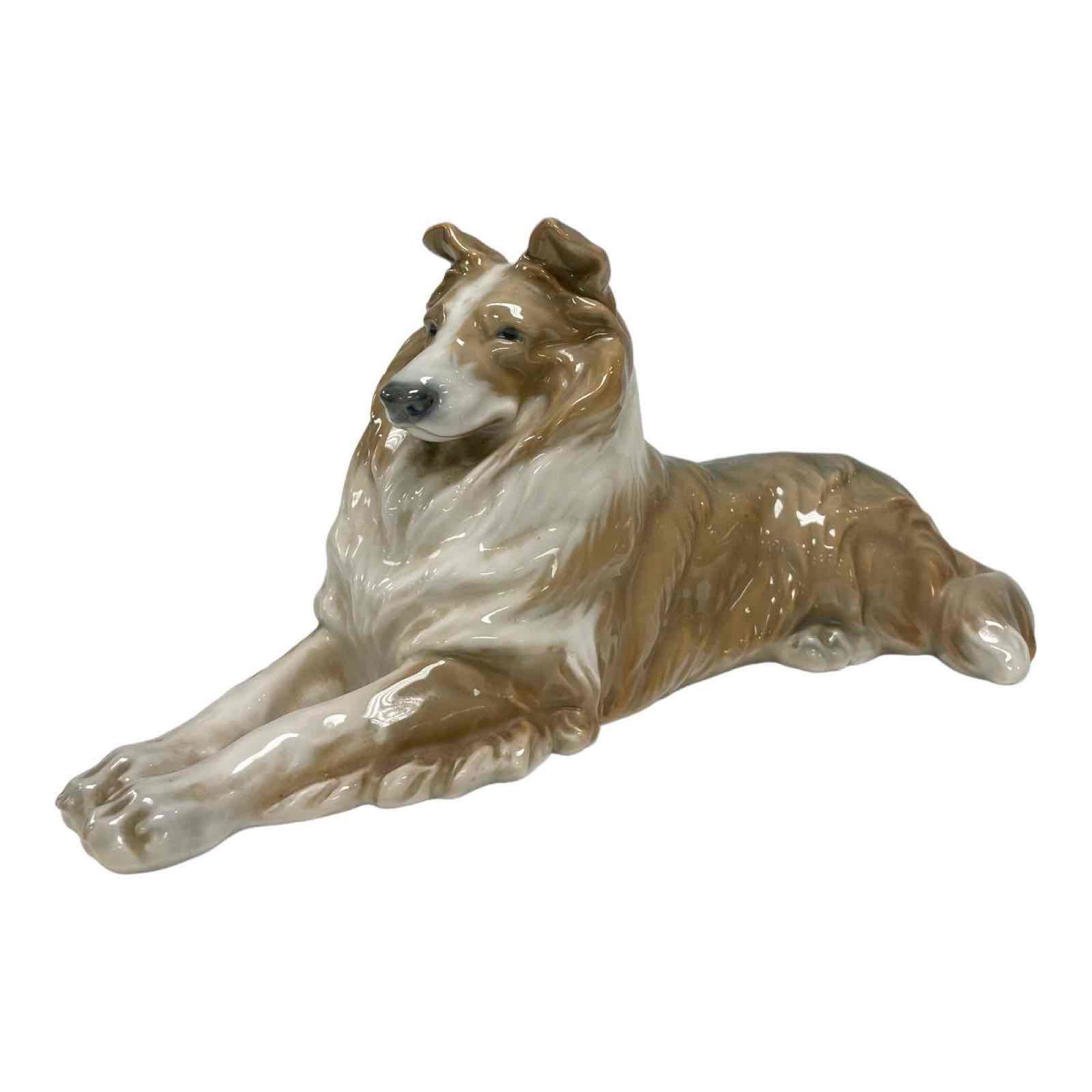 DANISH Royal Copenhagen Figurine of Collie No 1701 (1 of 15)