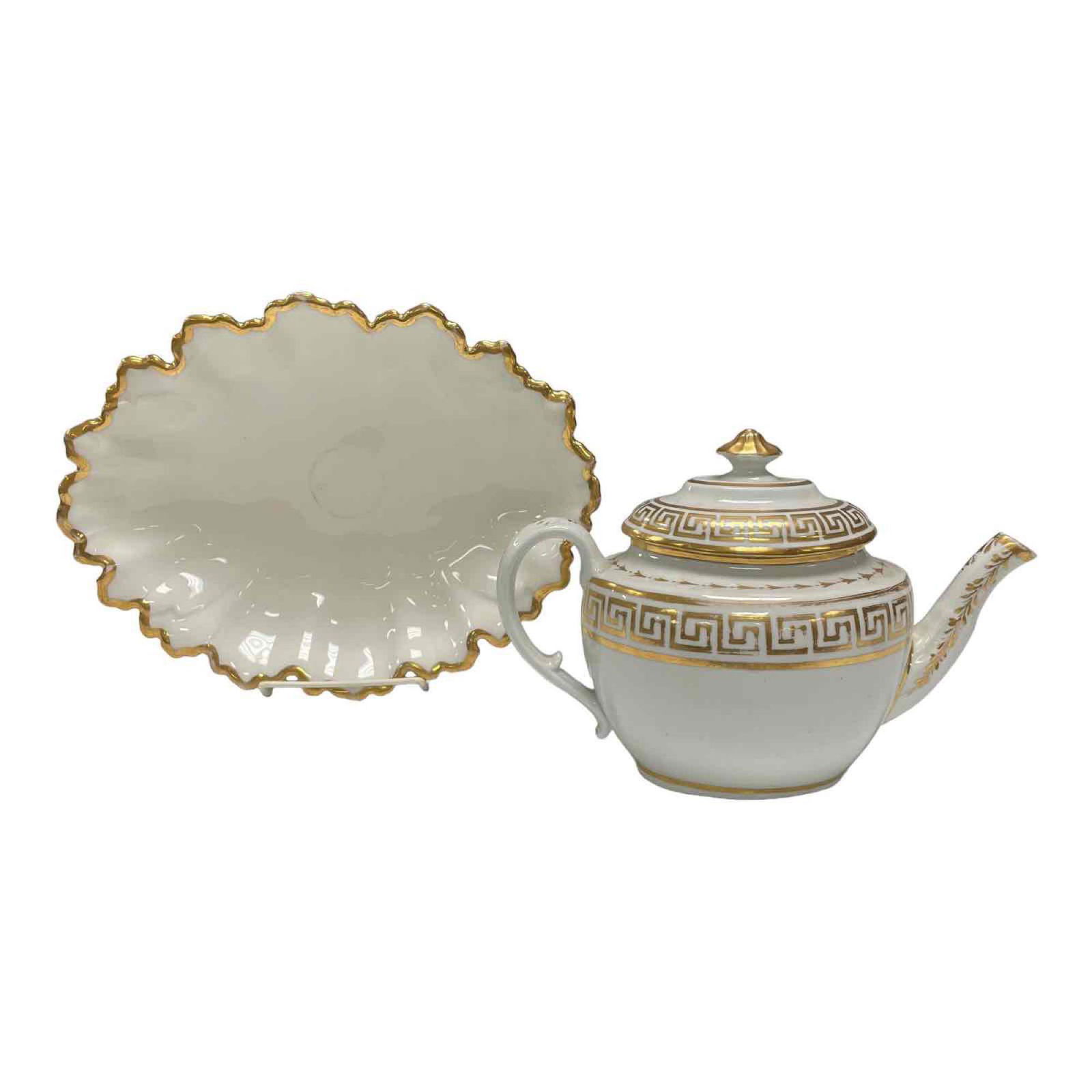 Haviland Limoges Bowl and Early English Teapot (1 of 18)