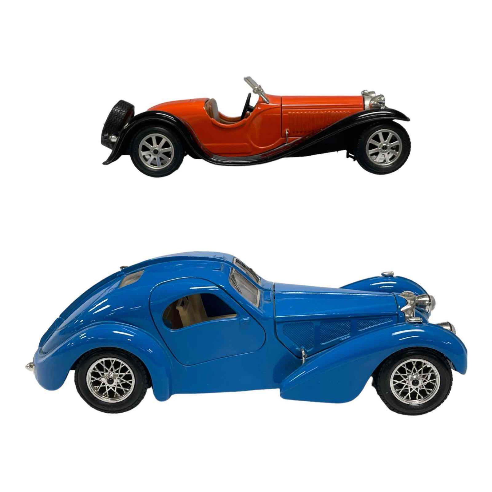 Two Burago Bugatti Die Cast Models (1 of 18)