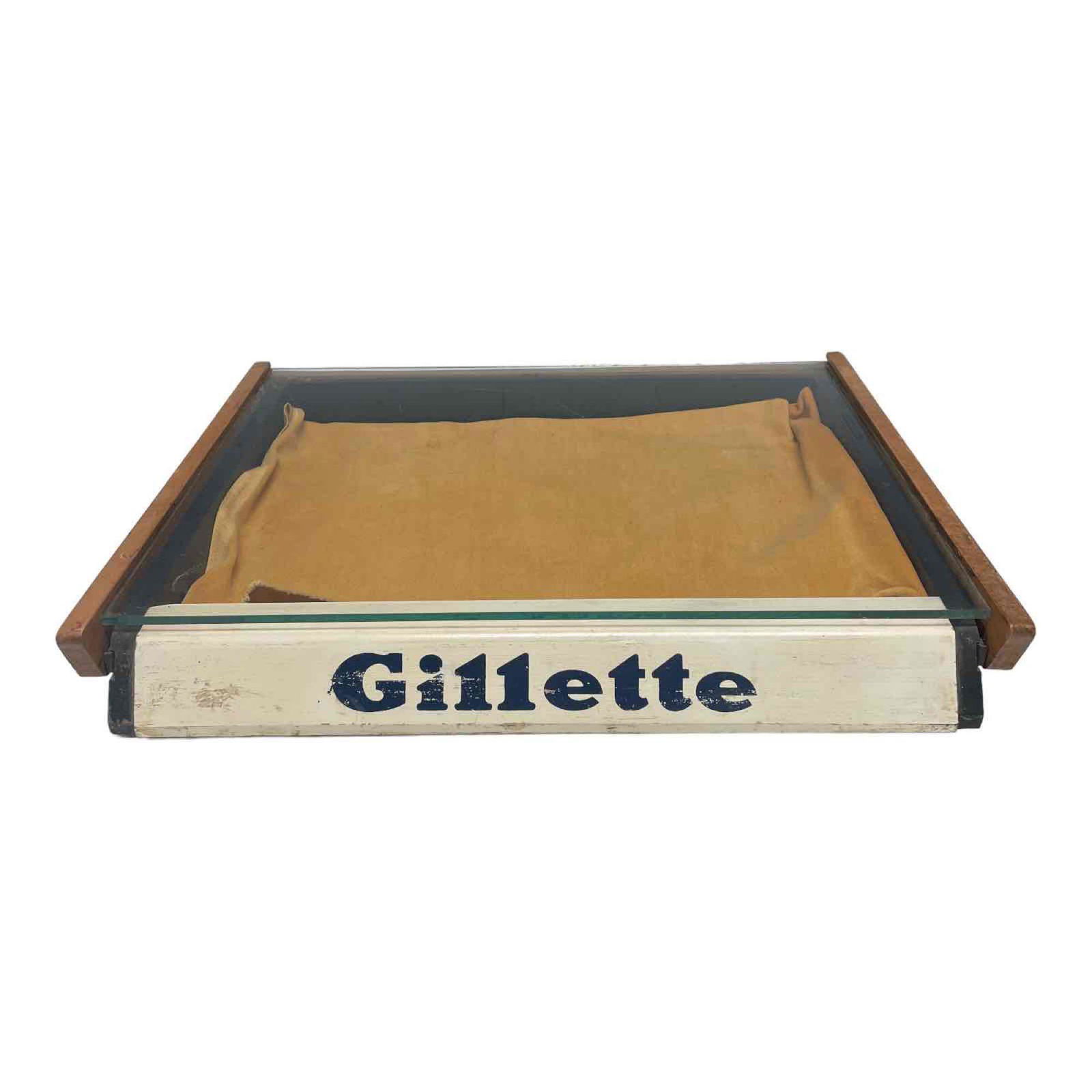 Drugstore Gillette Razor Blades Display Case (1 of 16)
