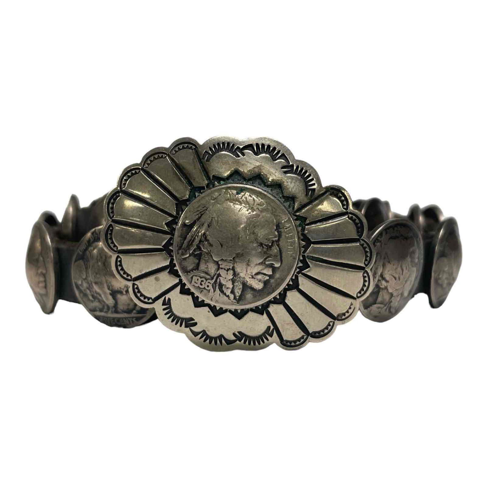 Los Plateros Santa Fe Concho Leather Belt (1 of 20)