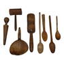 Early American Country Farmhouse Kitchen Utensils