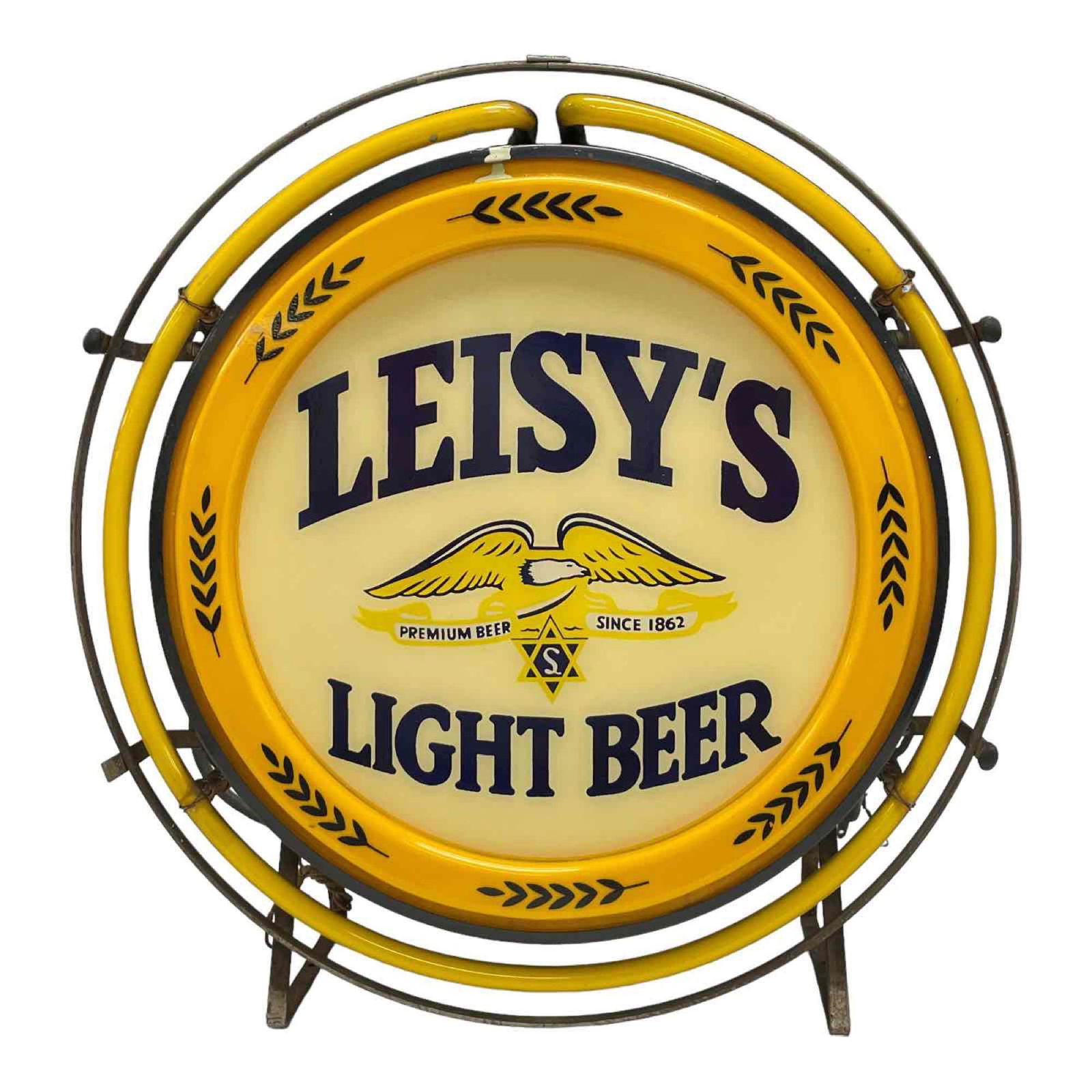 Vintage Leisy's Beer Advertising Neon Lighted Sign (1 of 20)