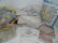 220: Textiles, Doilies, Silk Handkerchiefs Grouping
